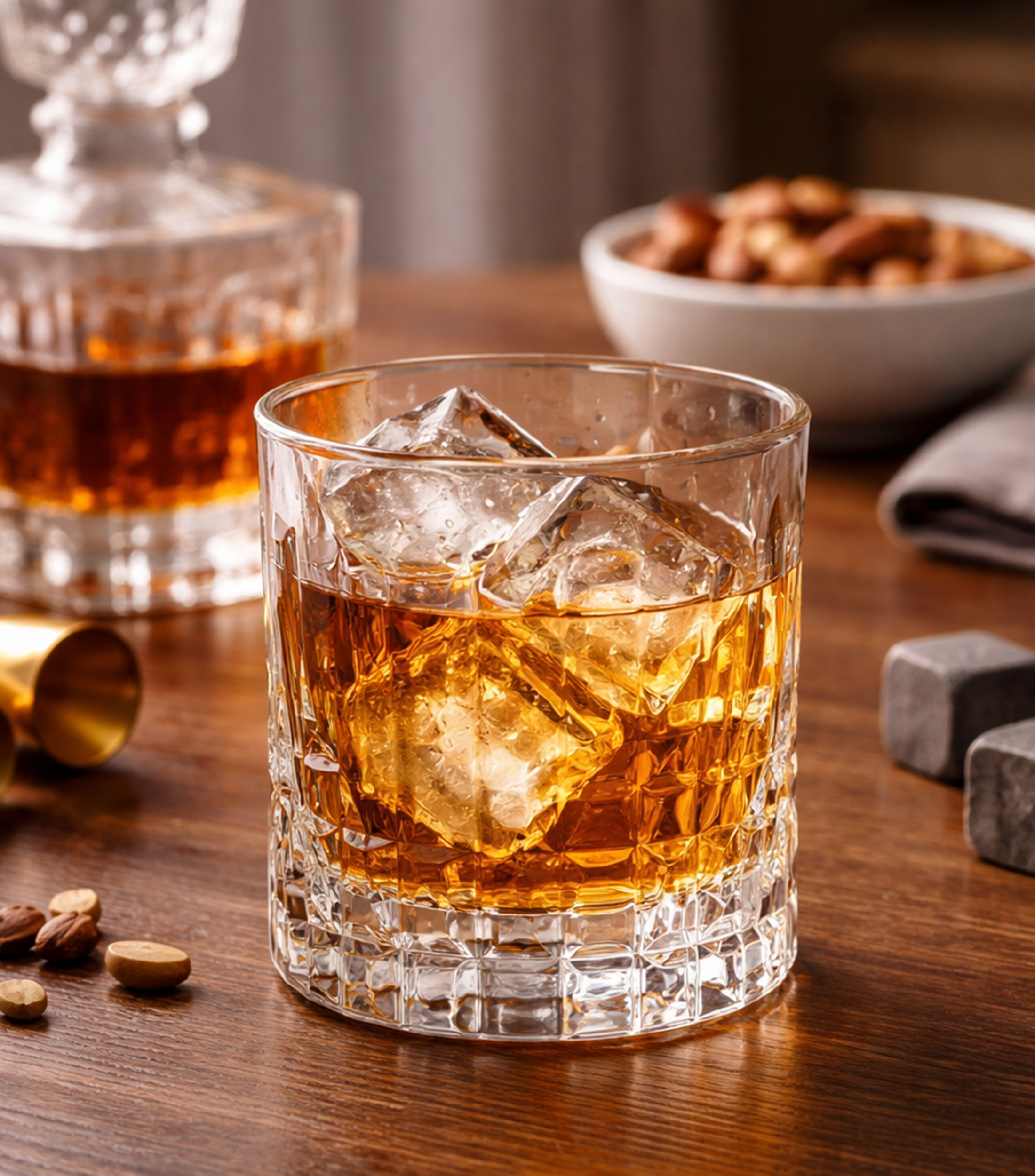 Vaso old fashion Etna en cristal