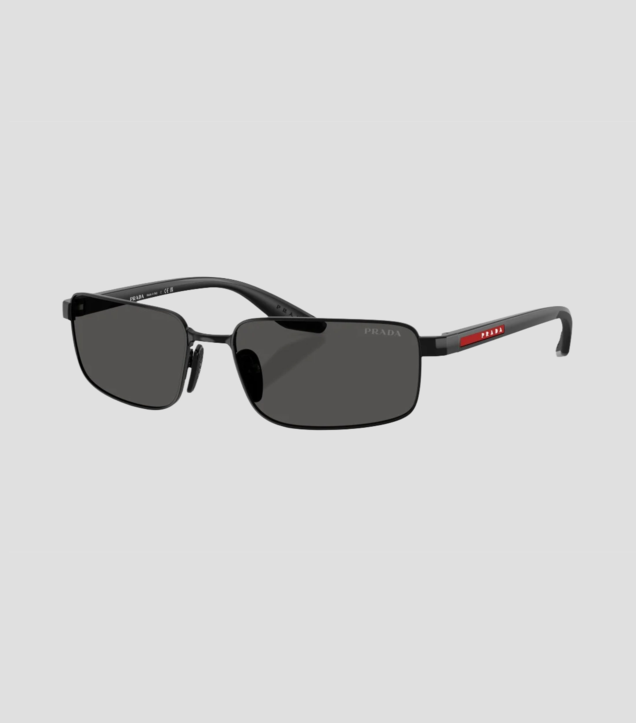 Lentes de sol rectangulares Linea Rossa negros Unisex