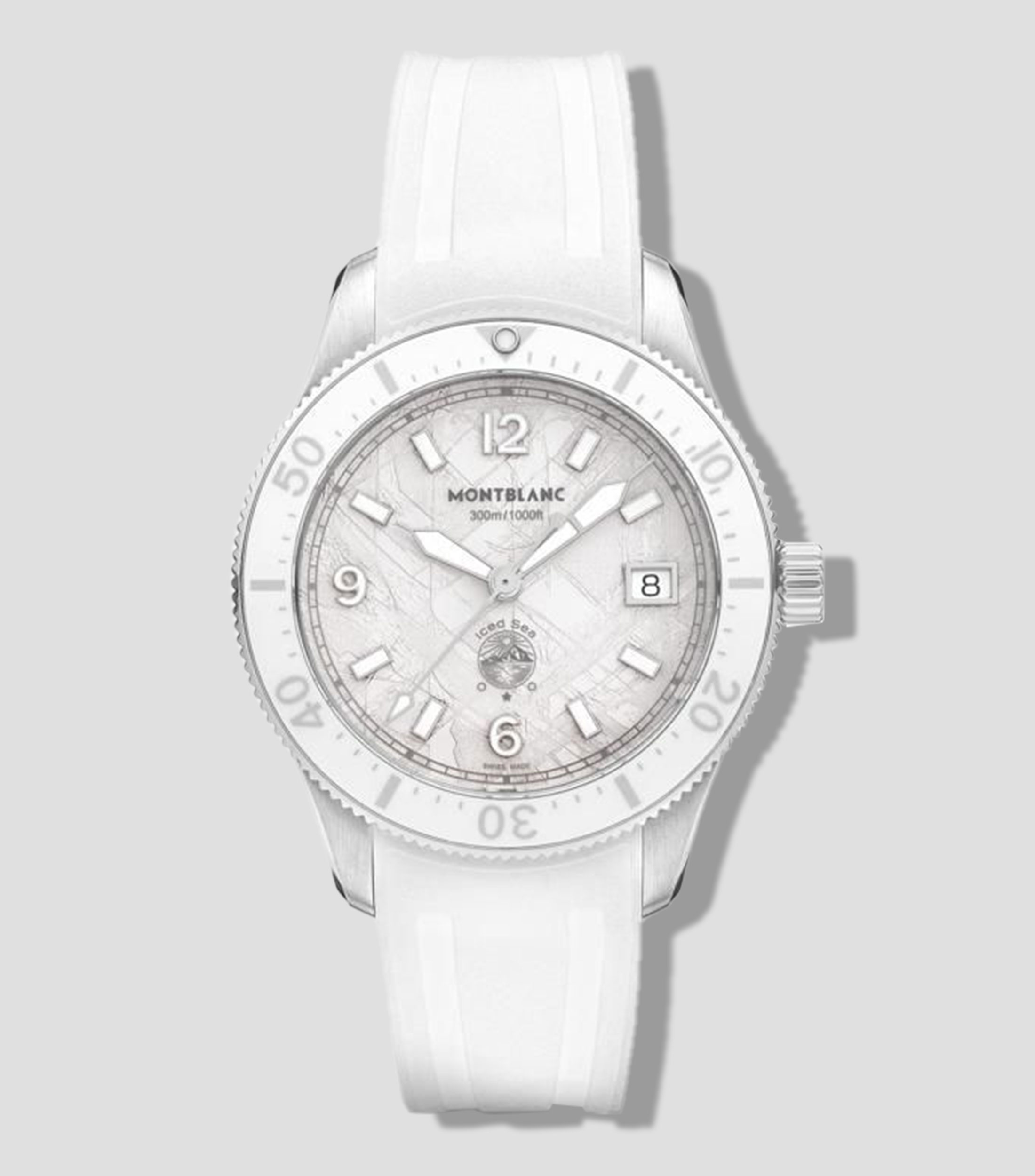 Reloj para Hombre Iced Sea Automatic Date 0 Oxygen Casual Blanco