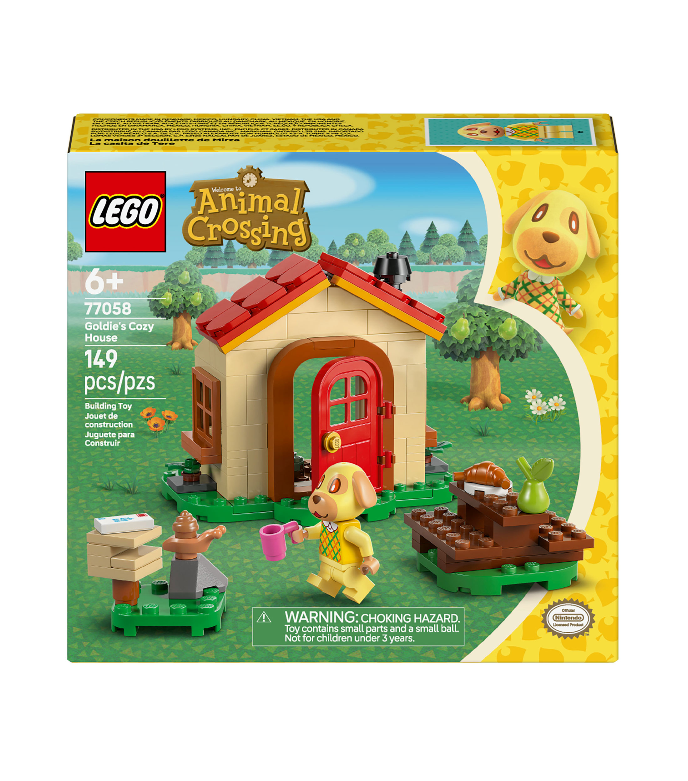 Lego Animal Crossing La casita de Tere Juguete 77058