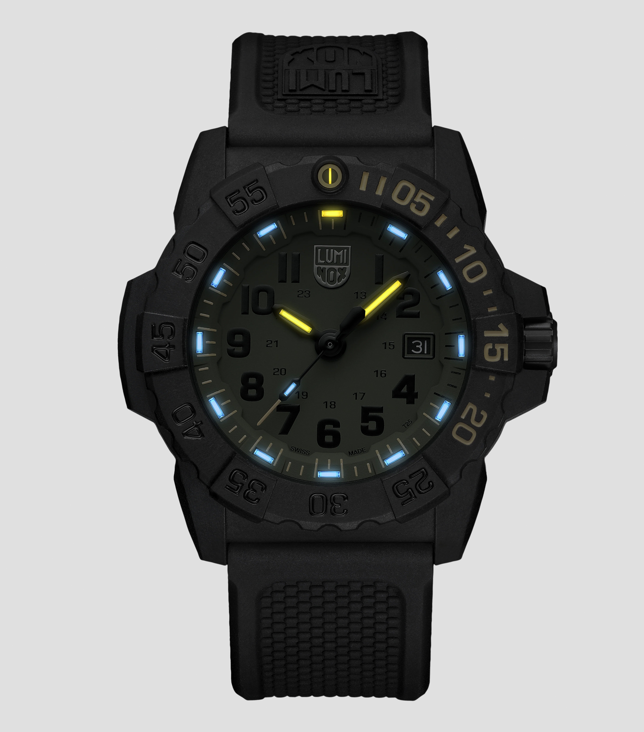 Reloj para Hombre Navy Seal Foundation casual negro, verde