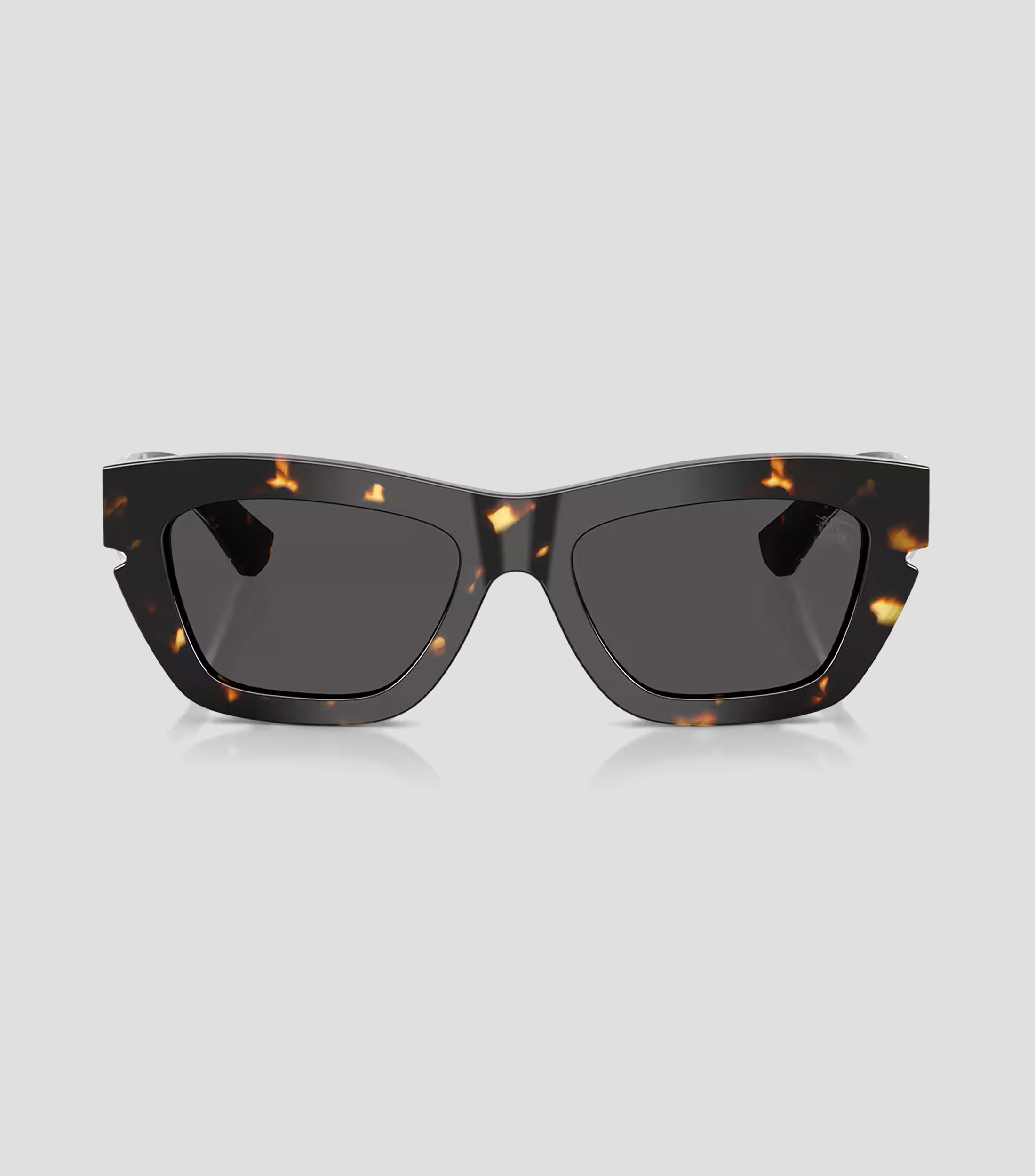 Lentes de sol ojo de gato marrón Mujer