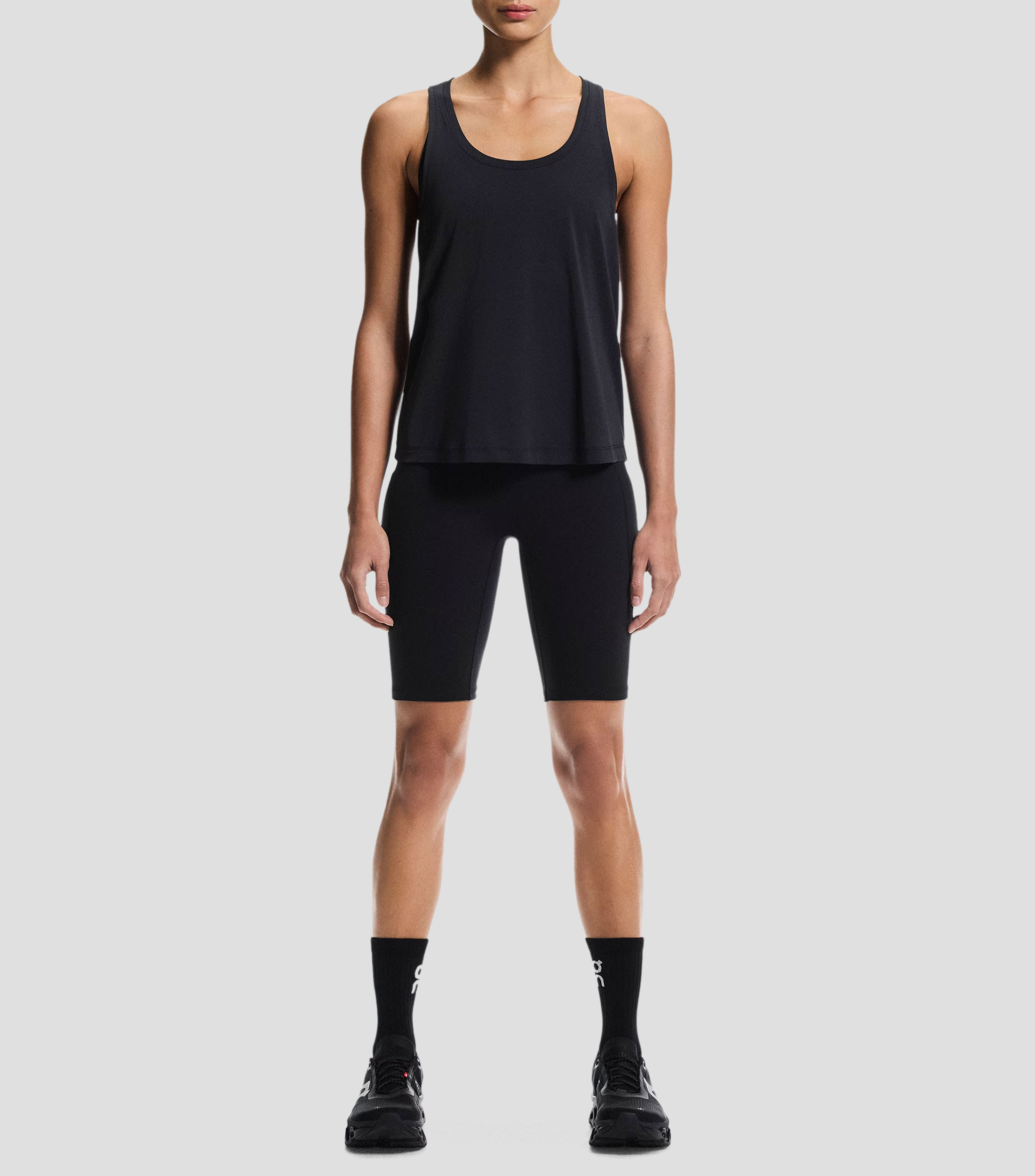 Tank para entrenamiento Focus liso Mujer