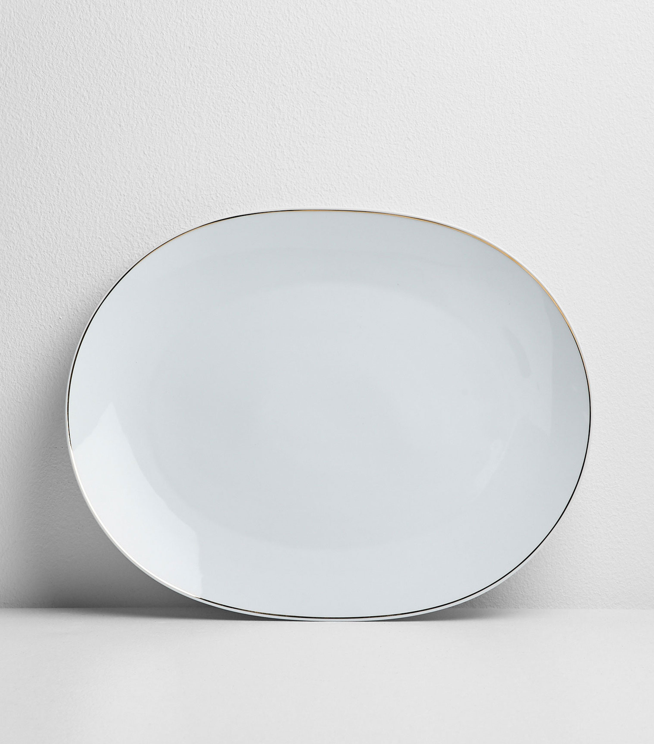 Plato Oval Bright Oro