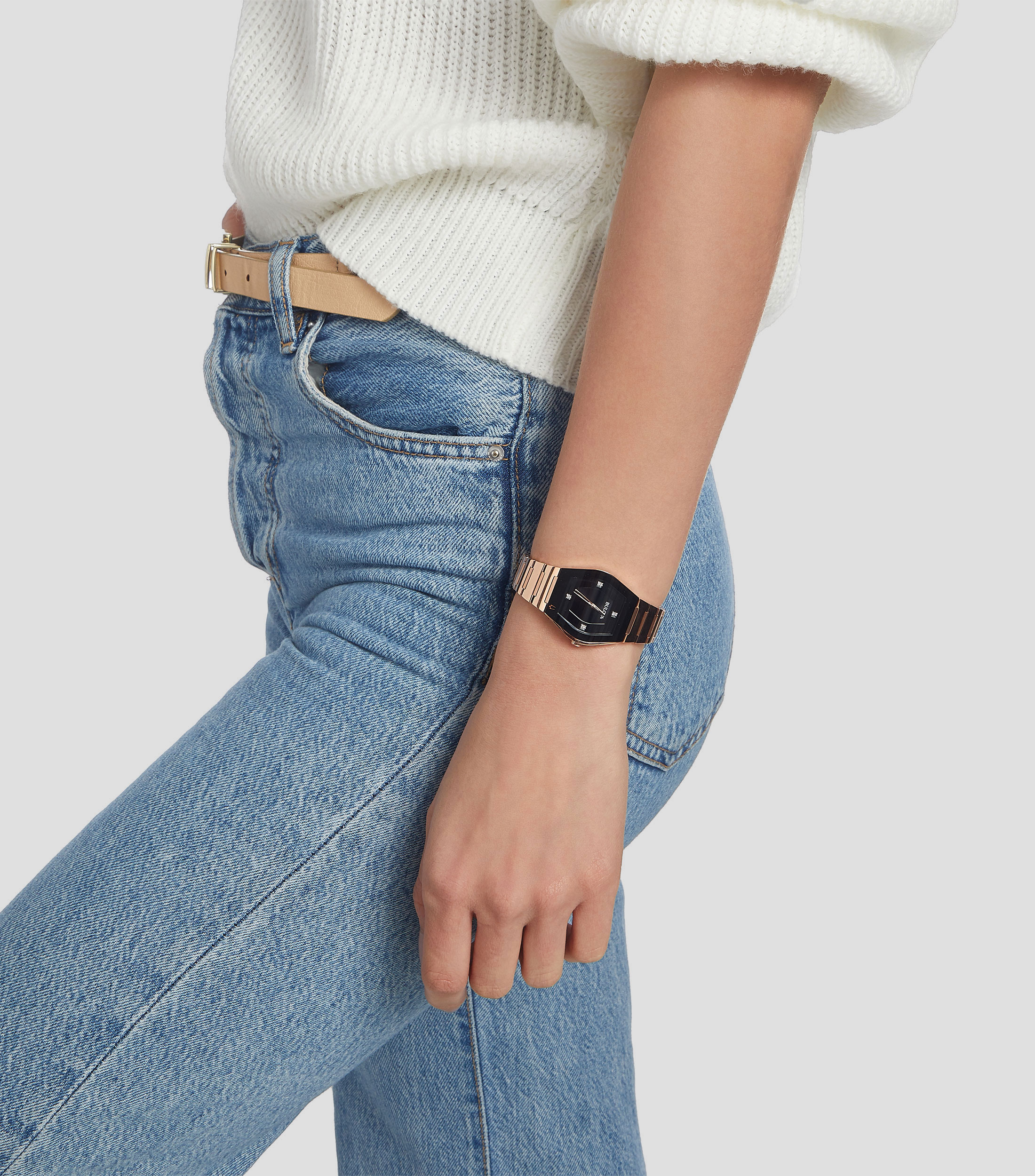 Reloj para Mujer Gemini Casual, Oro Rosa