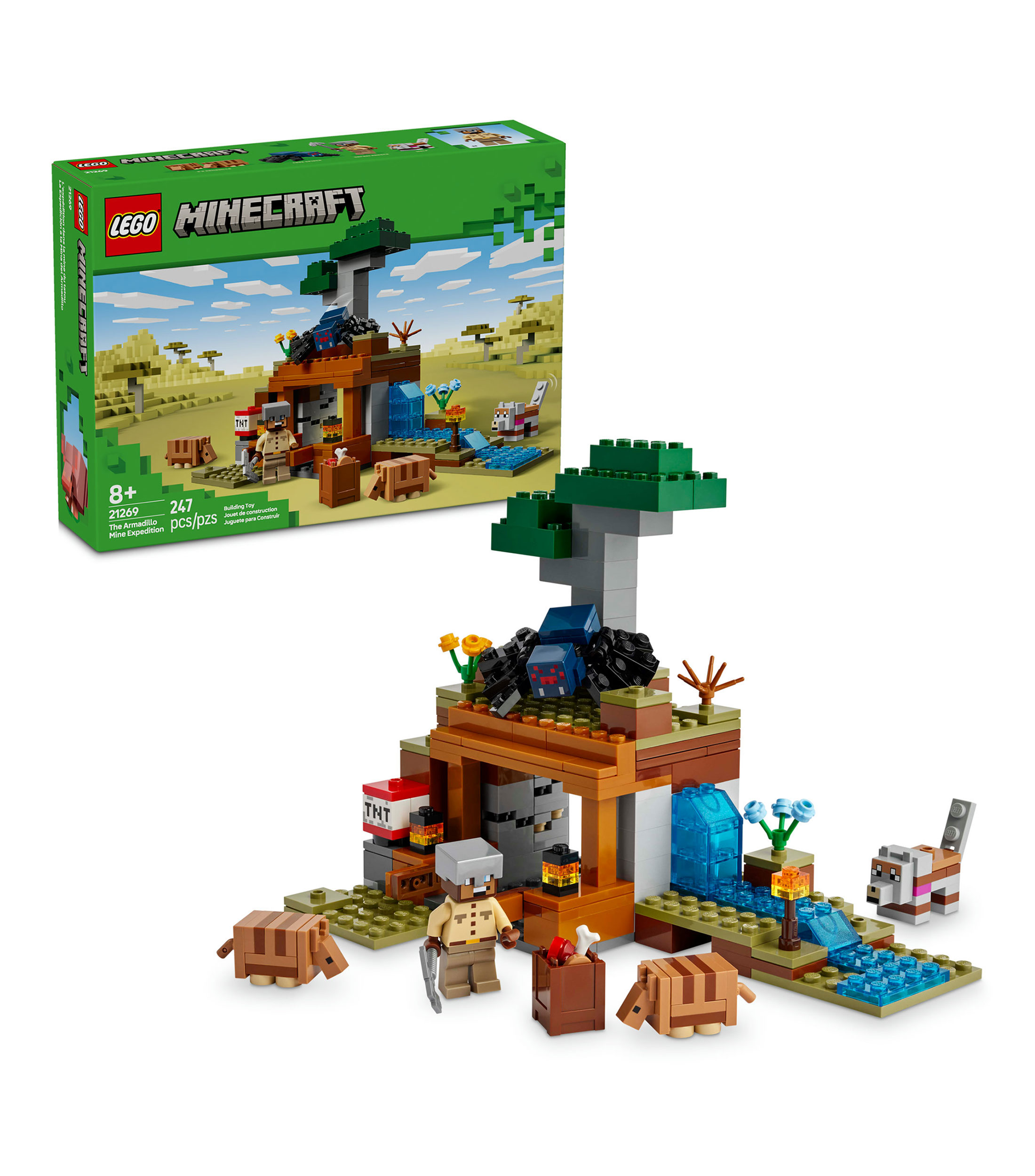 Lego Minecraft La Expedición a la Mina del Armadillo 21269