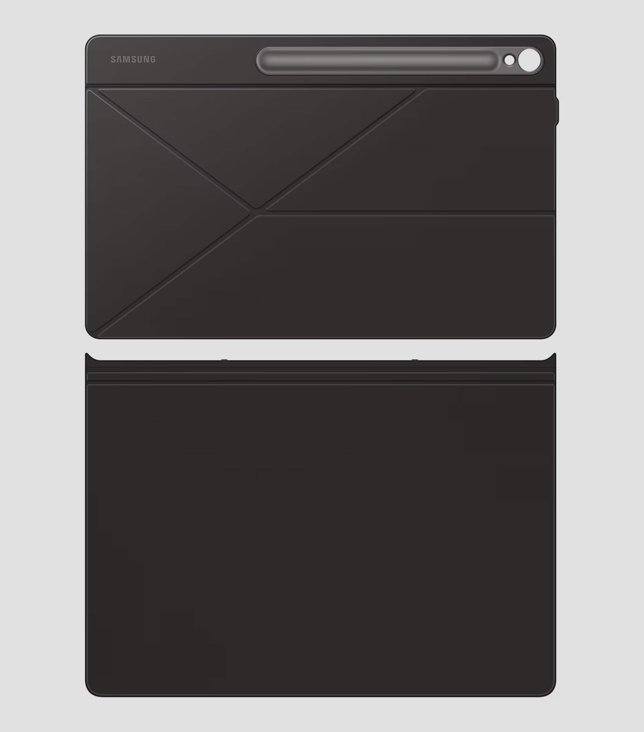 Smart Book Cover para Galaxy Tab S10 FE Negro