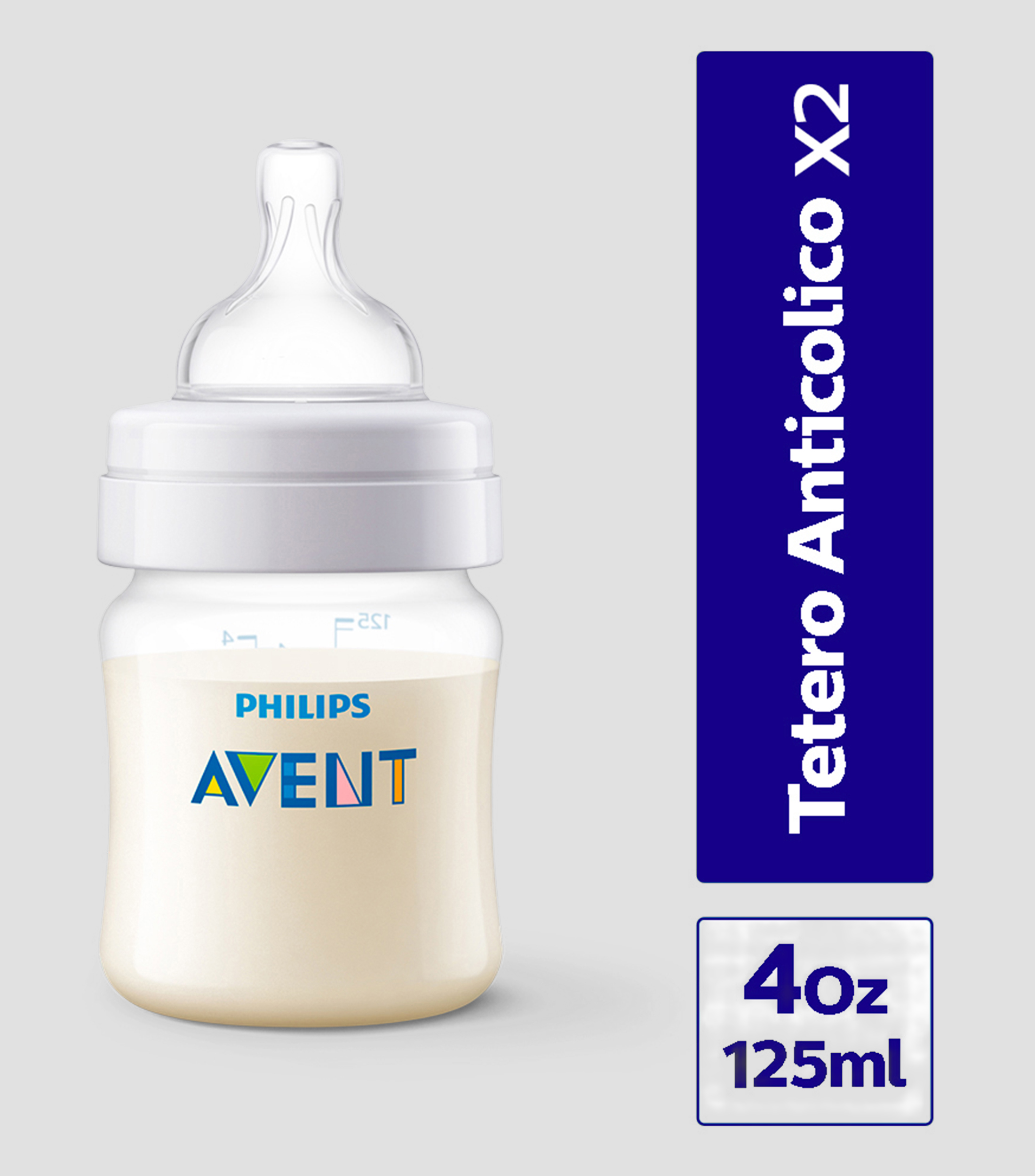 Set 2 Biberones Classic+ de 125 ml
