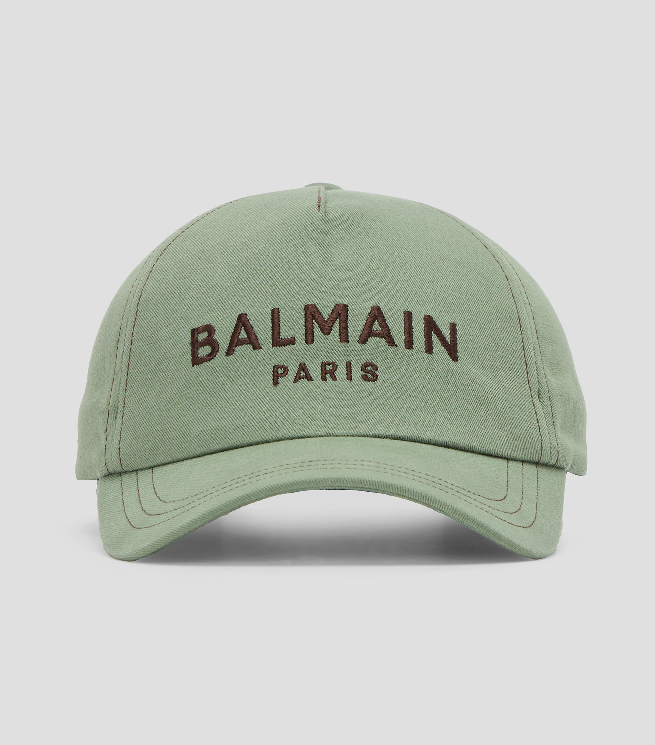 Gorra con nombre de la marca Hombre