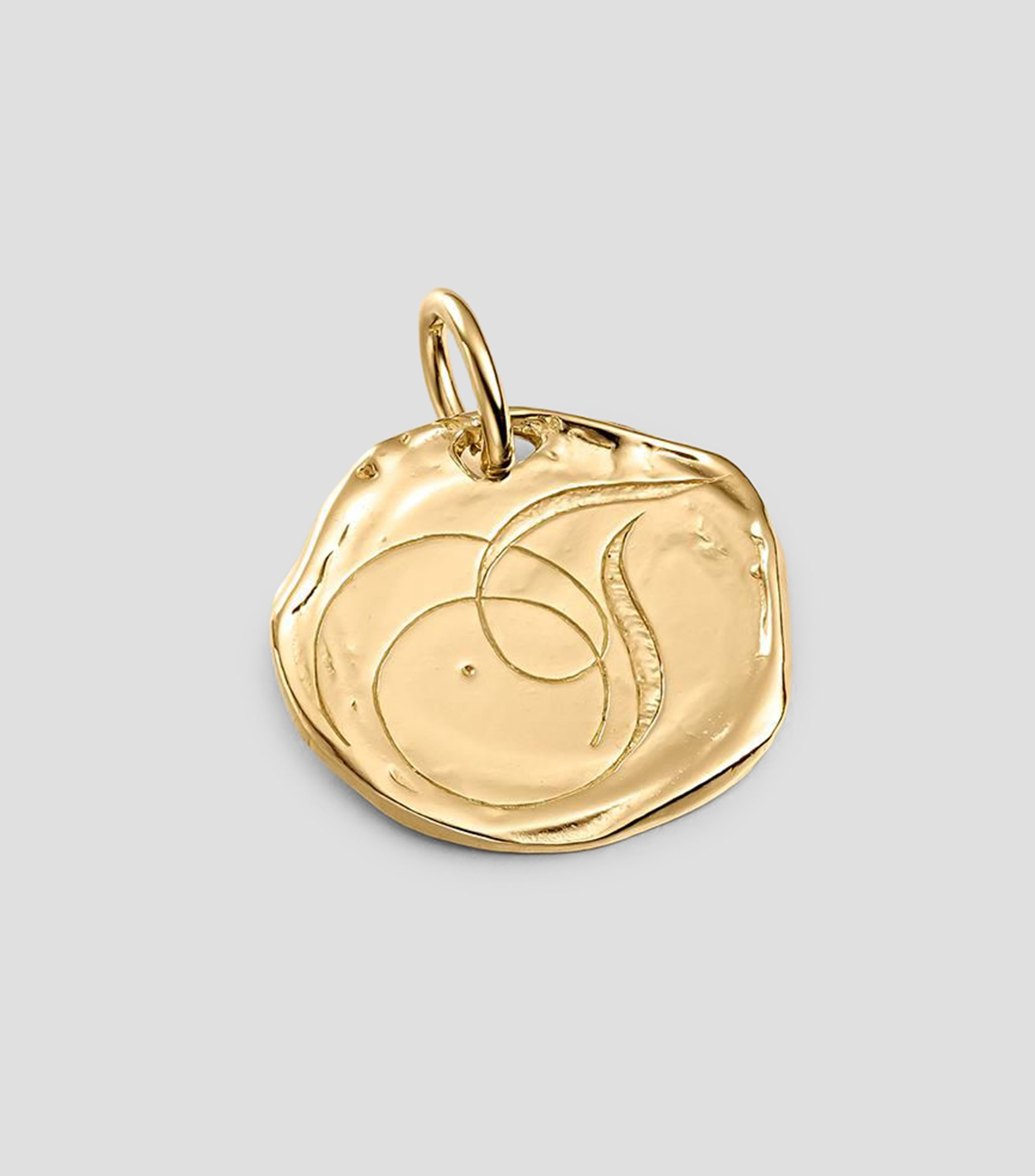 Charm letra T en plata .925 Blarney Mujer