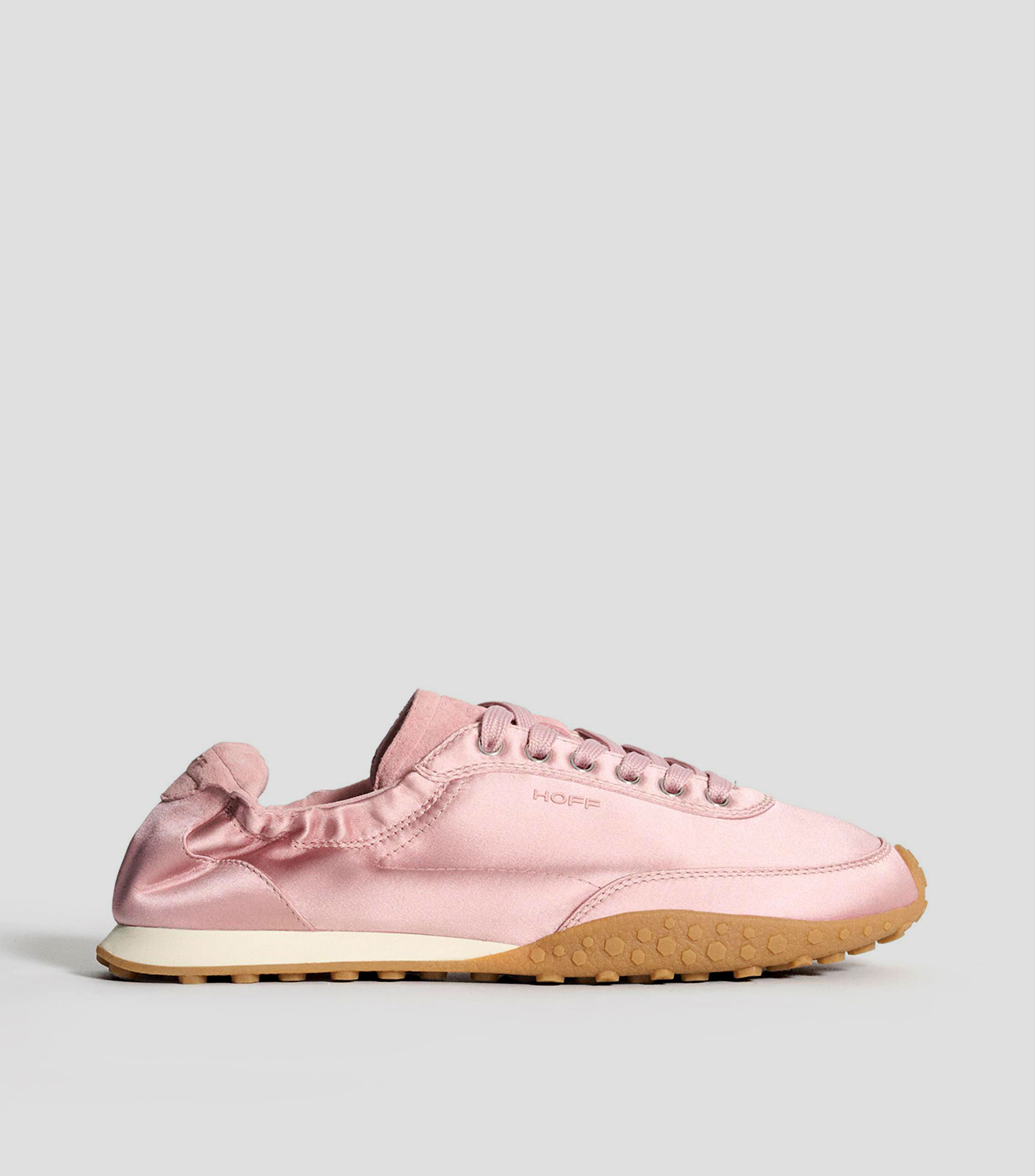 Tenis casuales en textil satinado Mujer