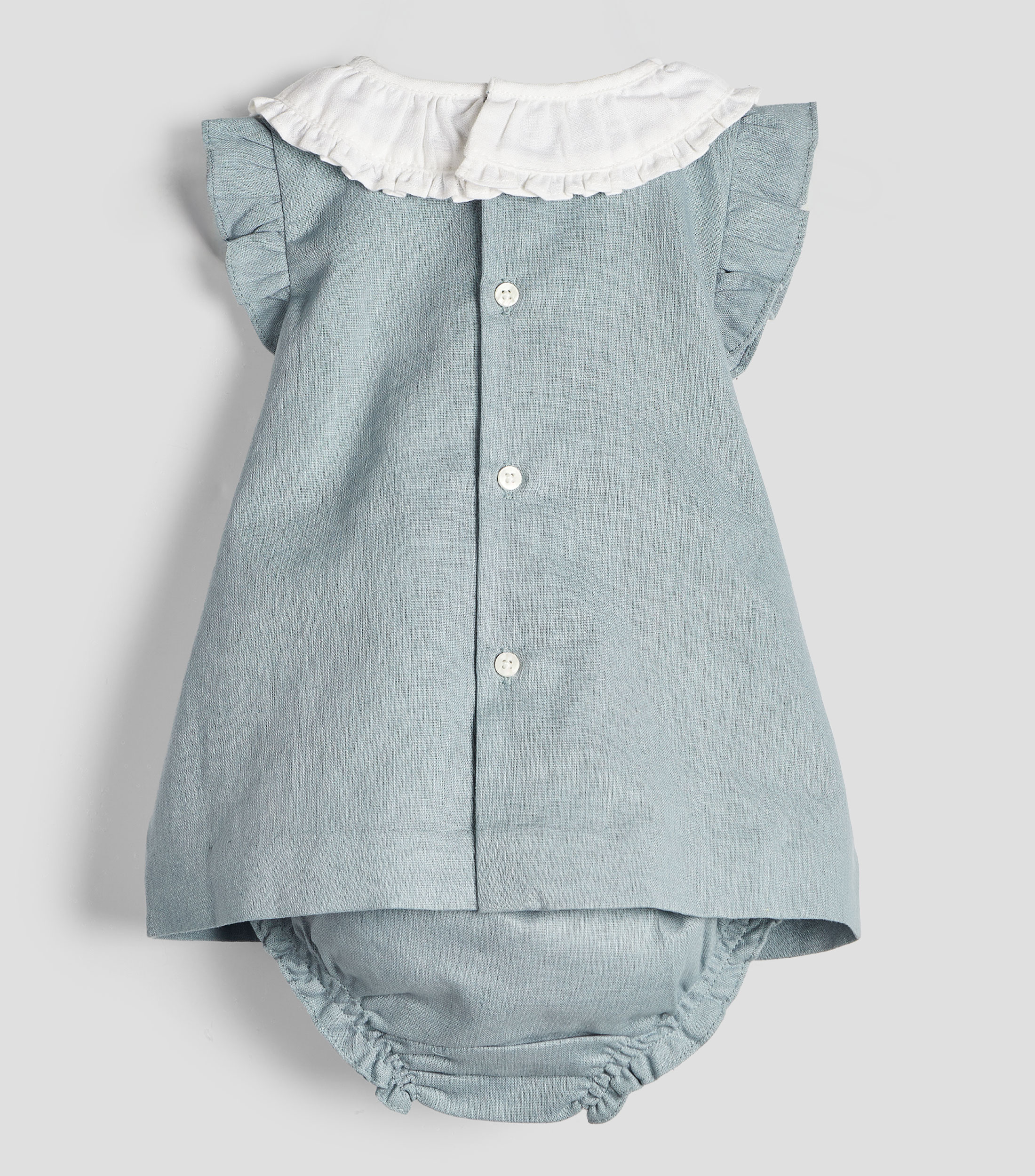 Vestido liso Bebé
