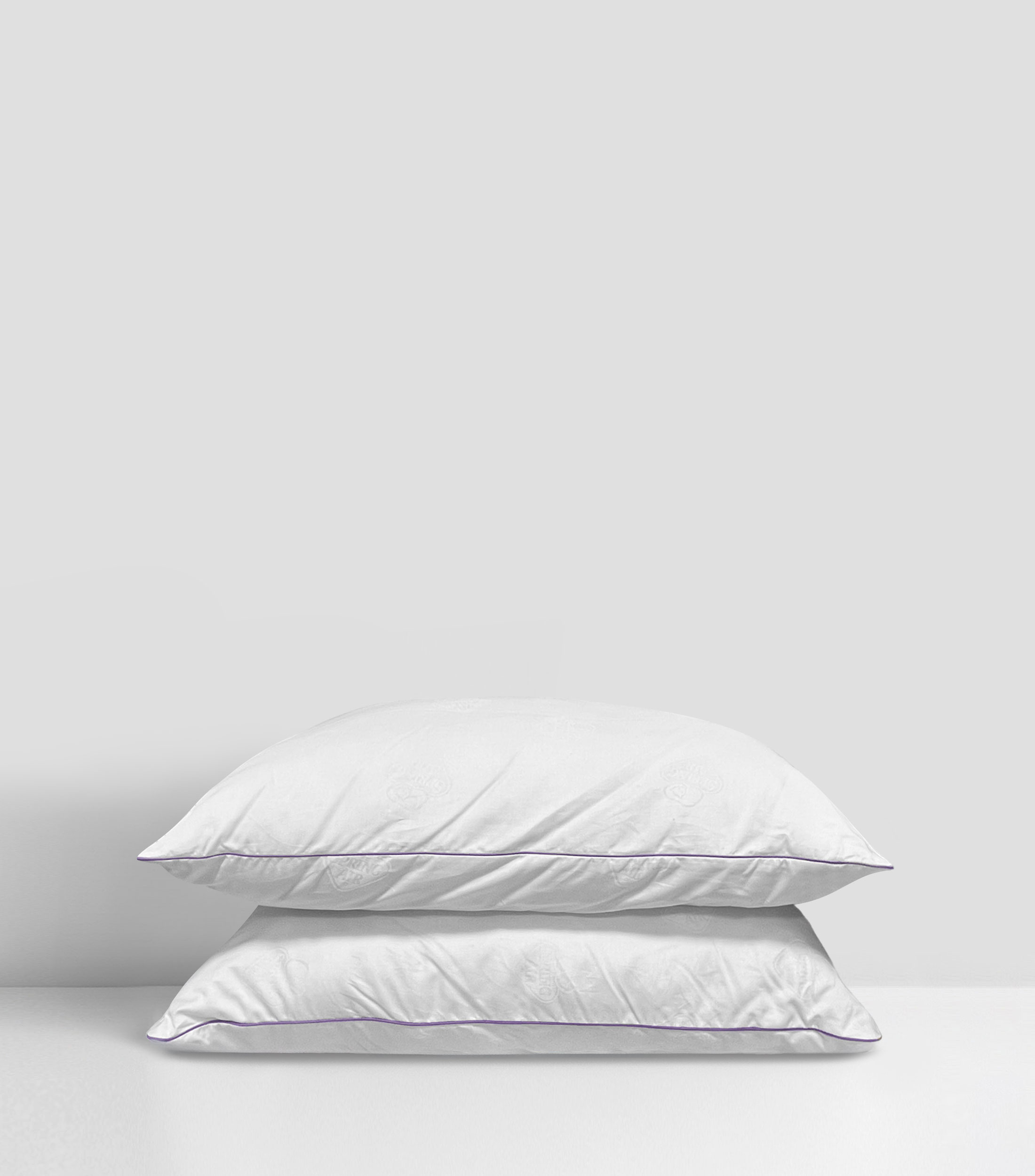 Set de Almohadas 2 piezas Estándar Blanco