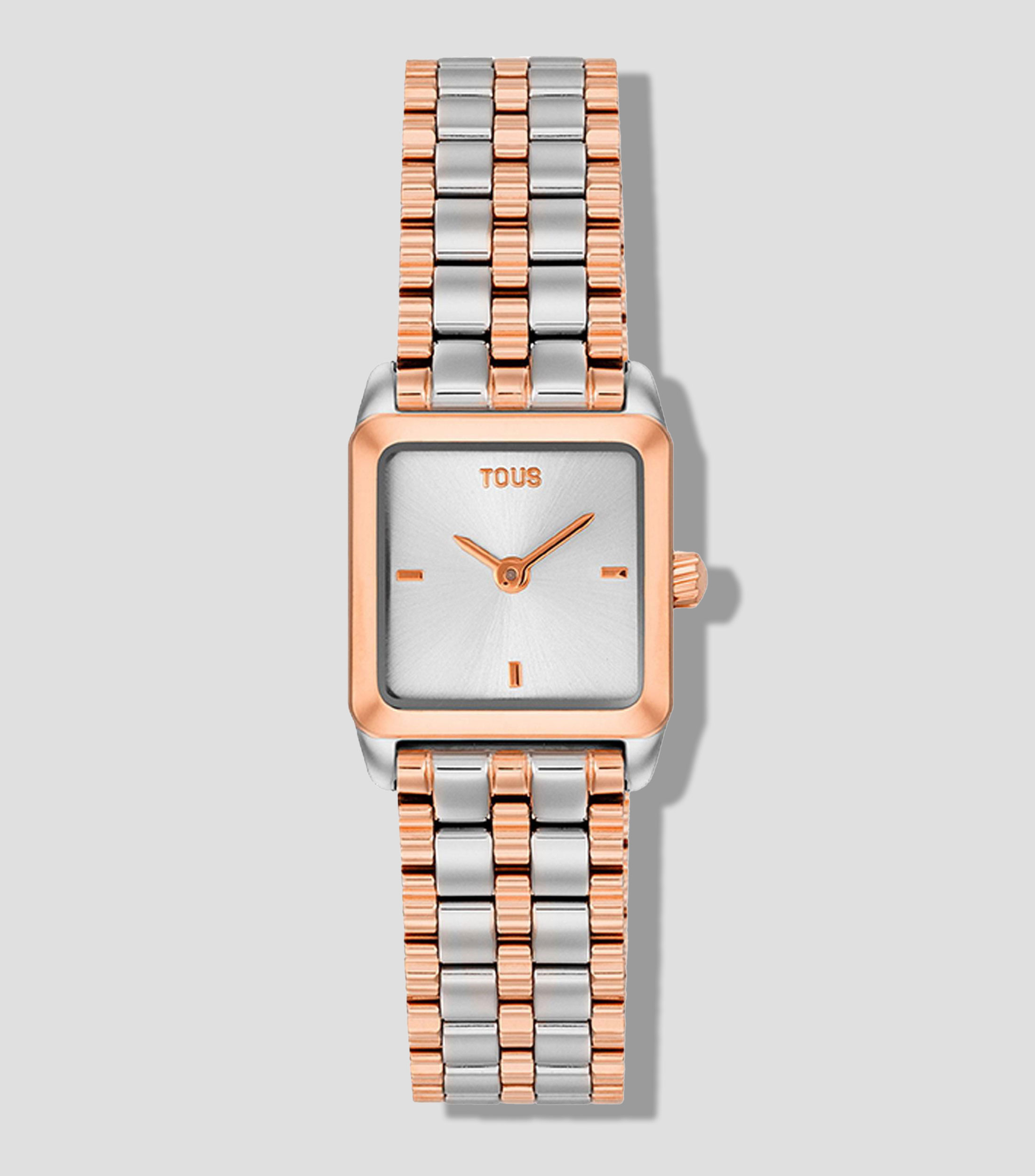 Reloj para Mujer 1950 Casual Plateado, Oro Rosa