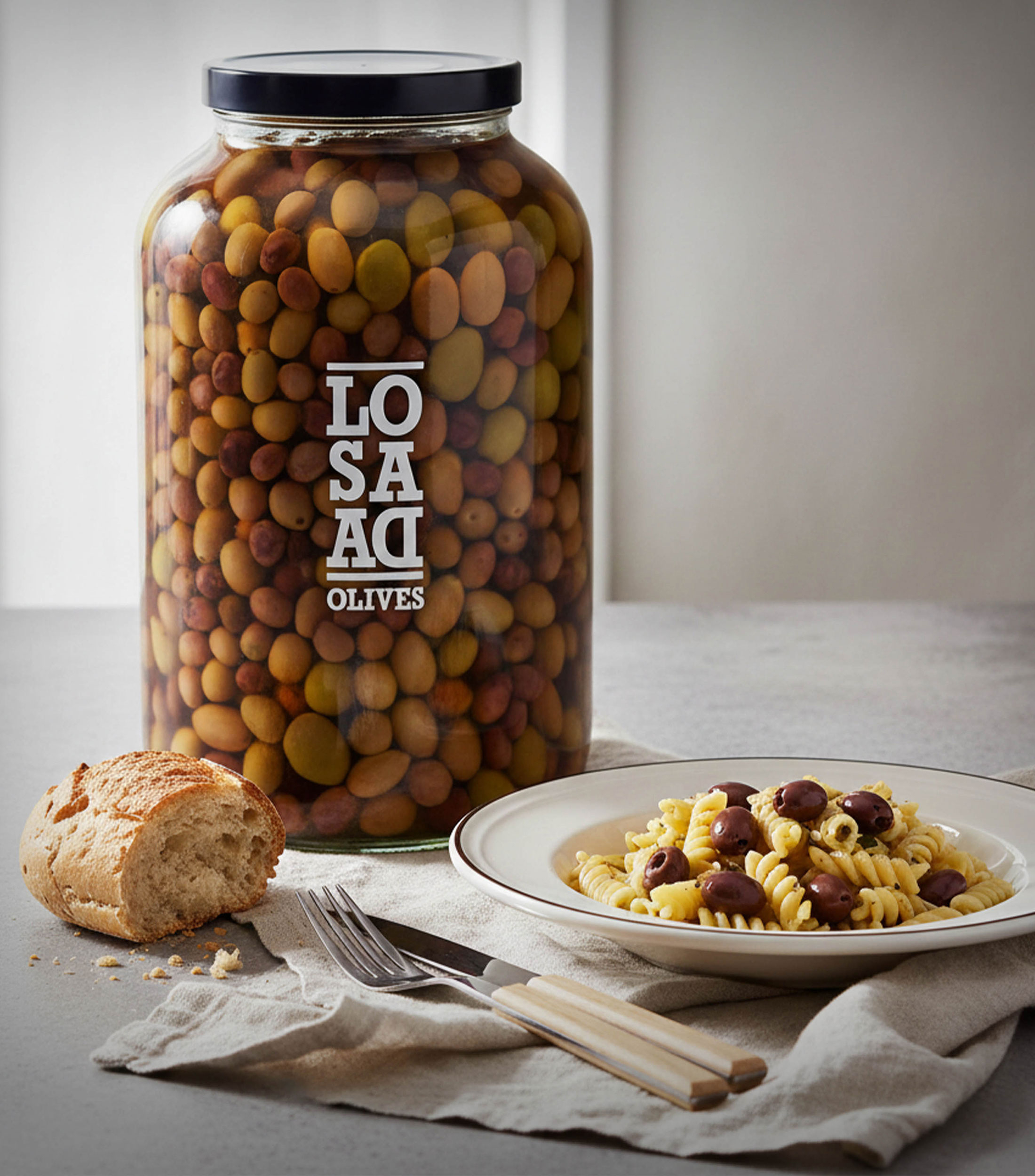 Mezcla de Aceitunas Carmona, 3.85 Kg