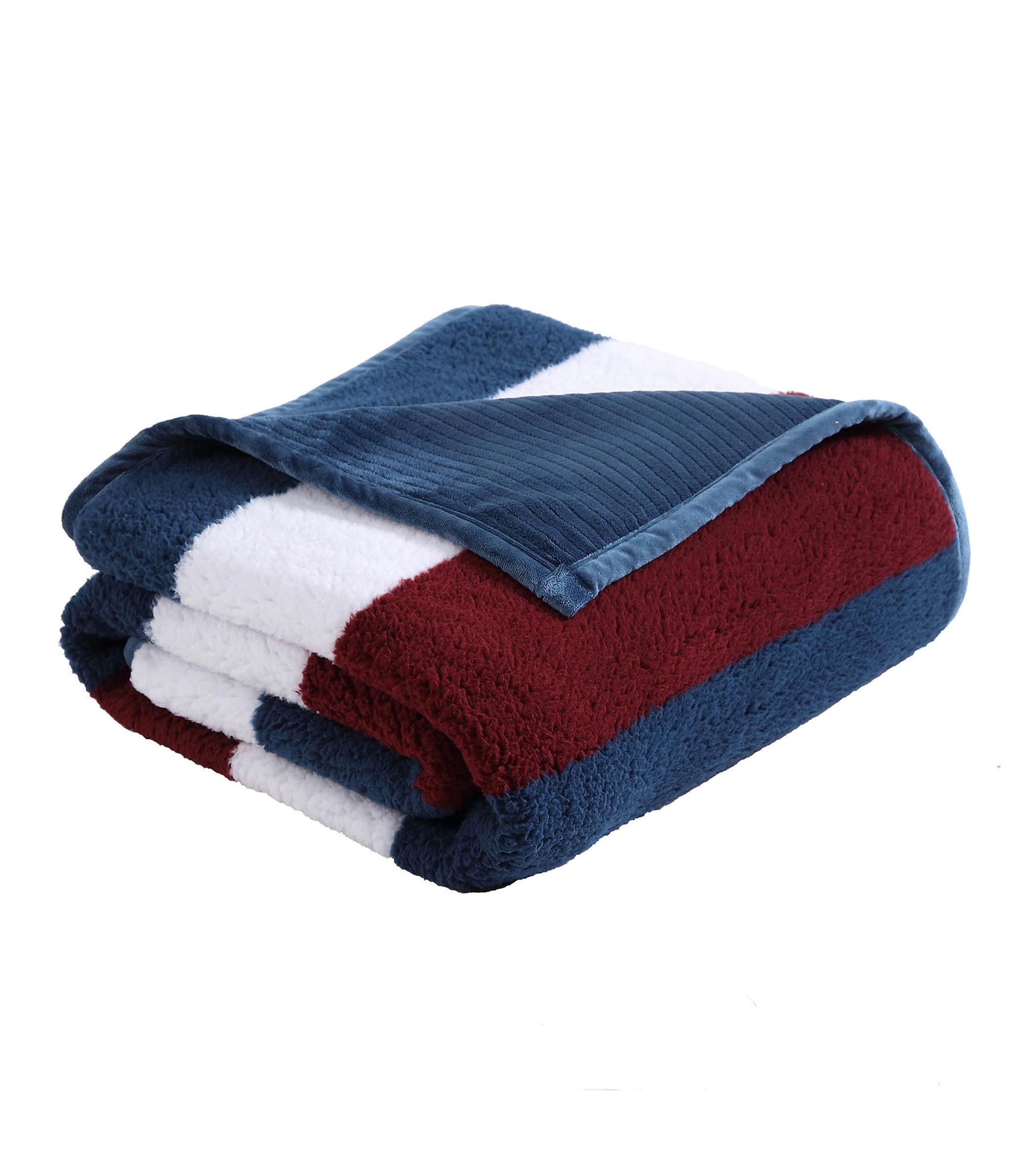 Frazada Estándar Wilton Dark Red