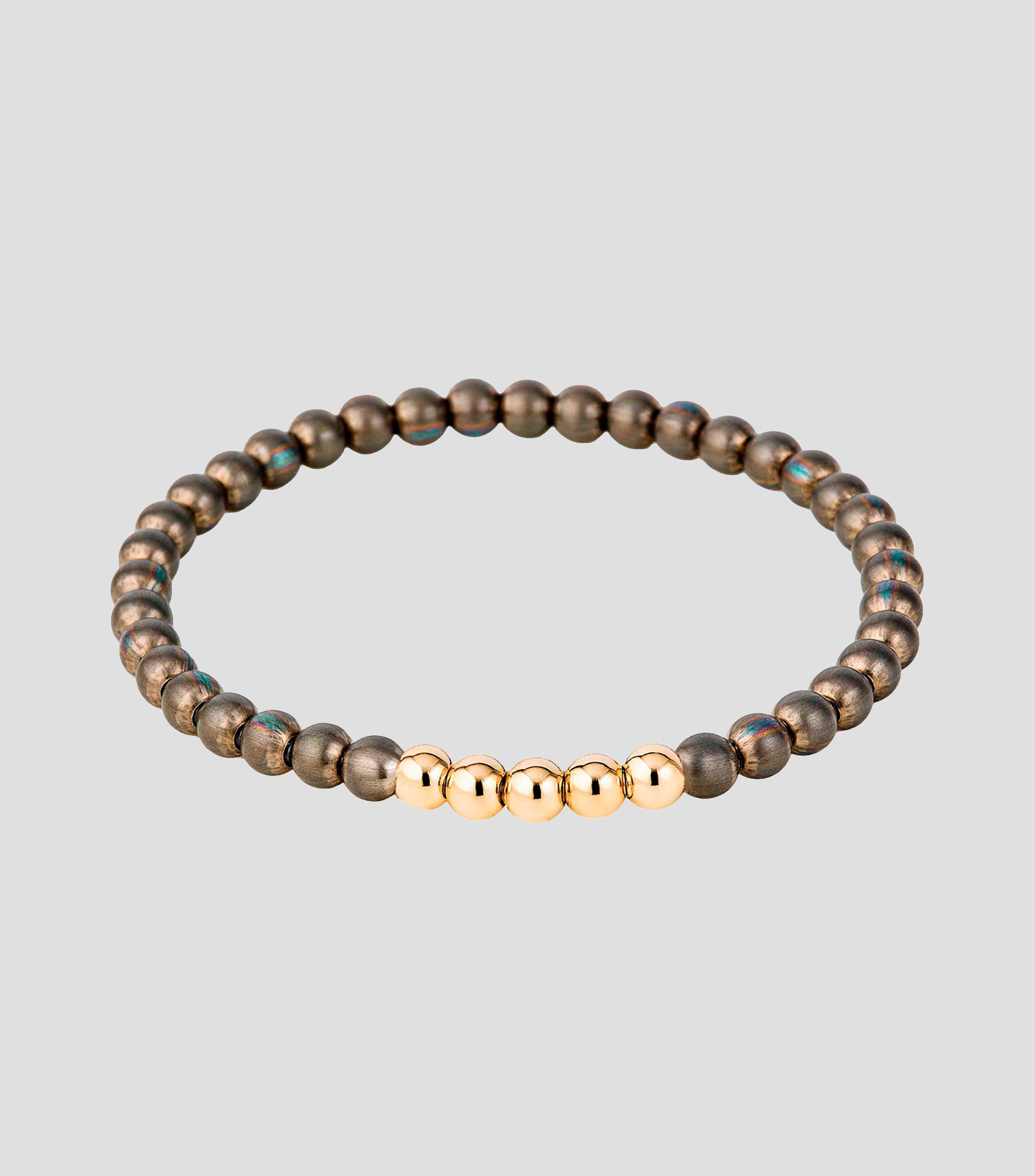 Pulsera elastica en titanio Mujer
