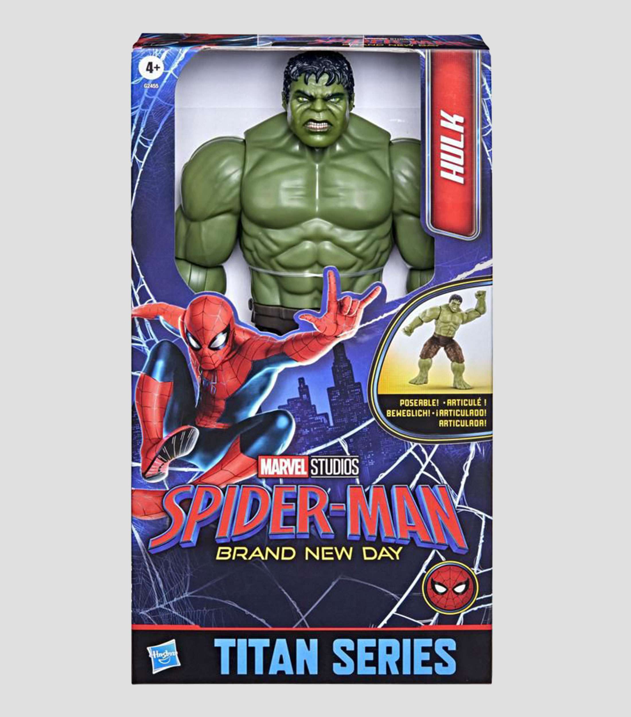 Figura de acción Spider-Man Brand New Day Titan Series: Hulk