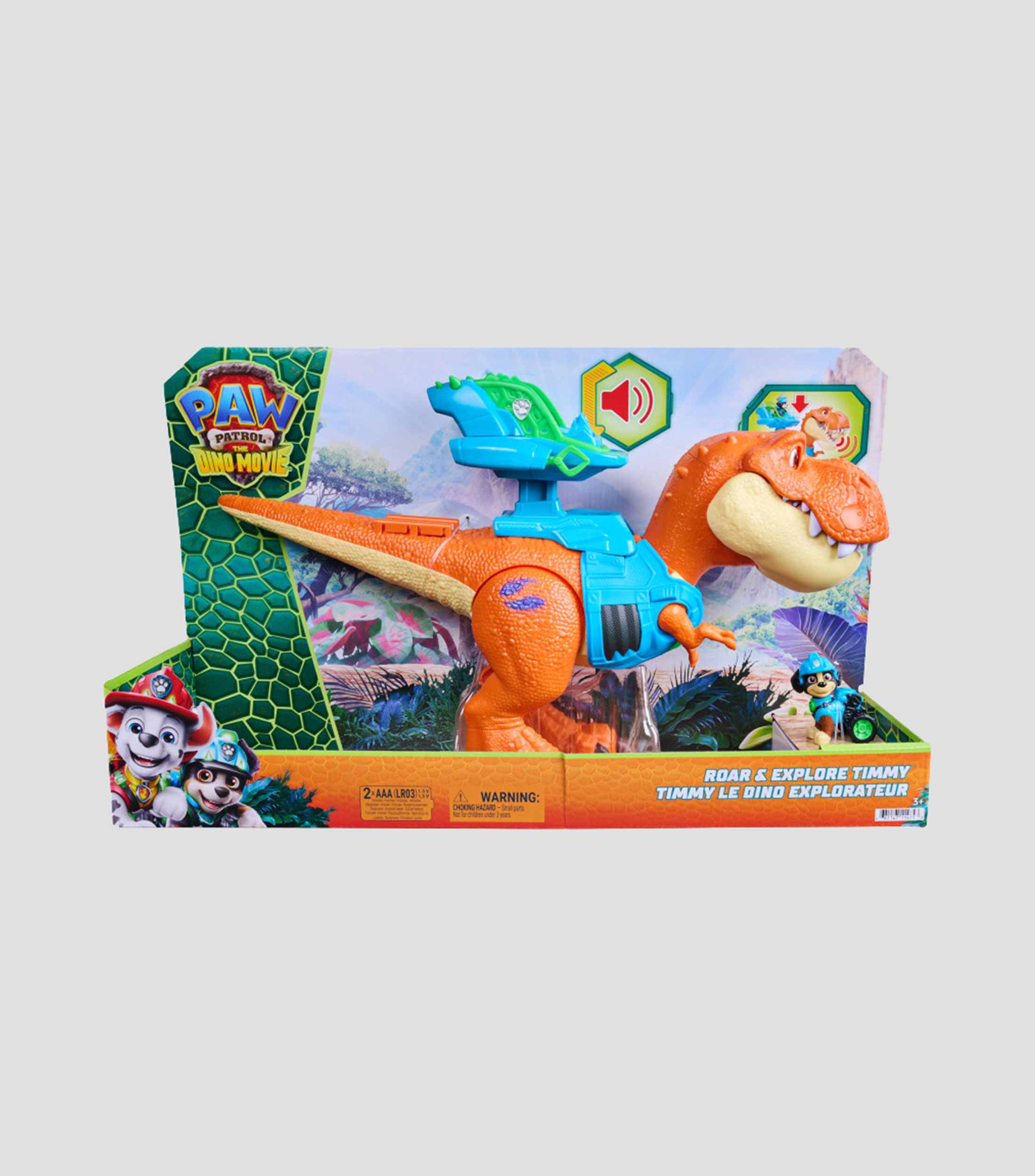 Figura Dino Timmy Explorador Paw Patrol