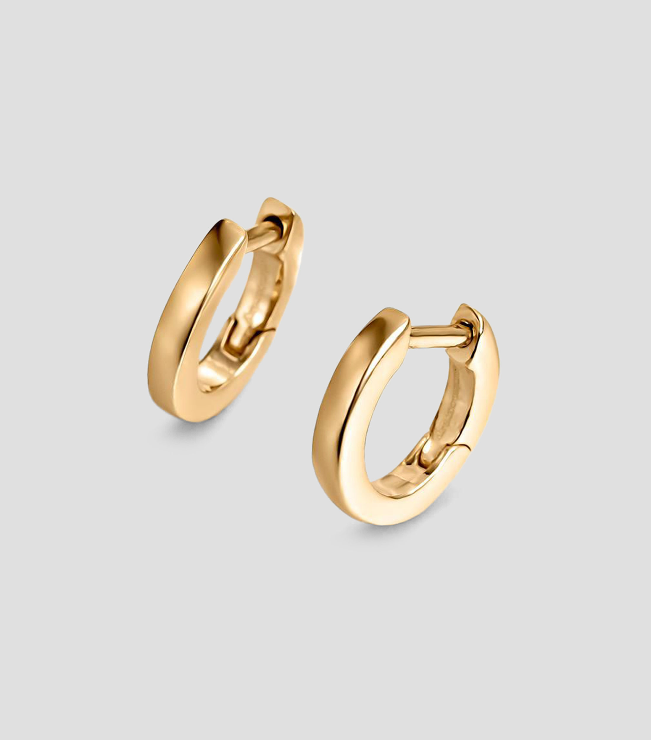 Pendientes en plata .925 de aro pequeño Connector Criolla Mujer