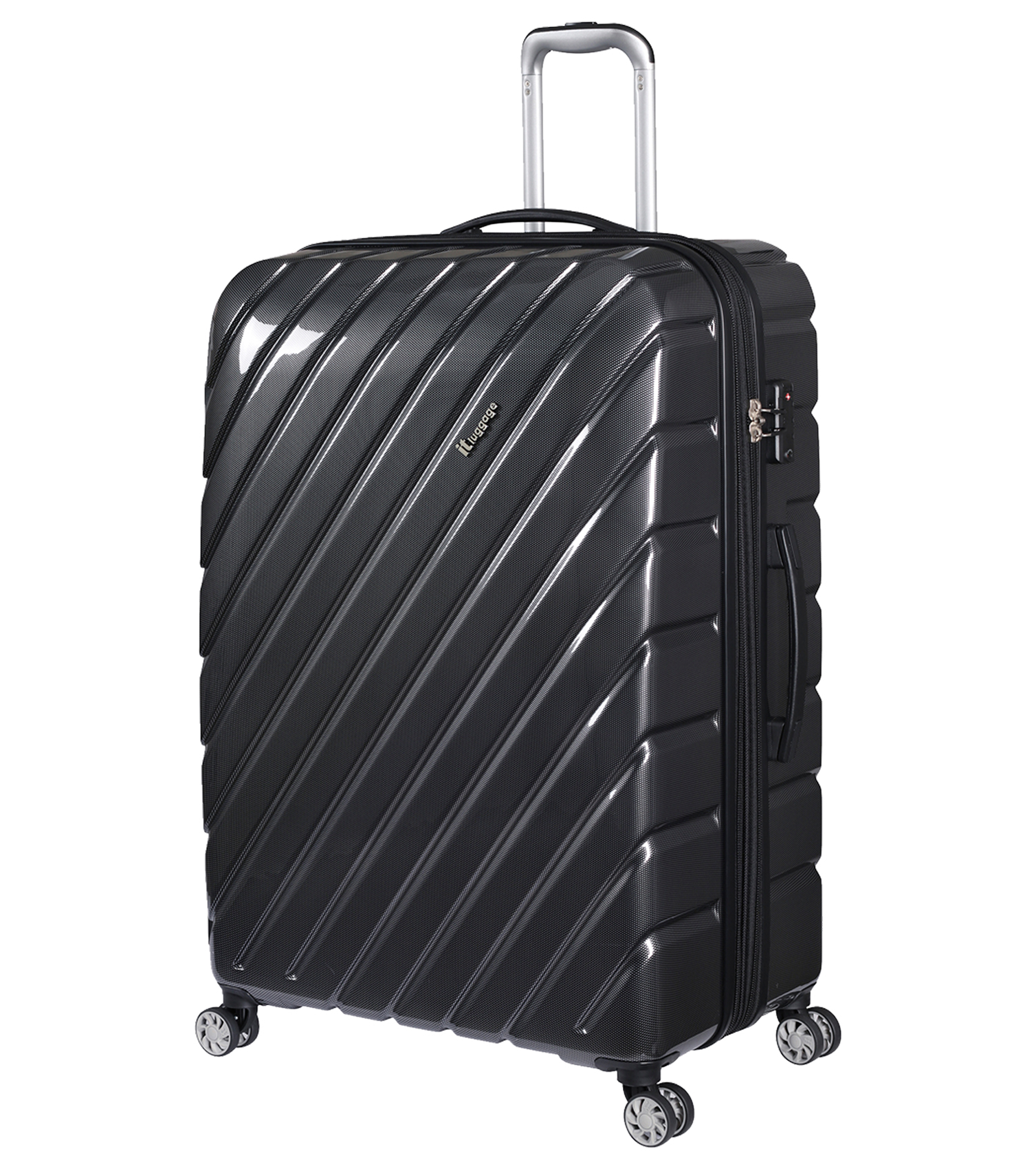 International Traveler Maleta Elation Rígida 28' Gris Oscuro - El Palacio  de Hierro