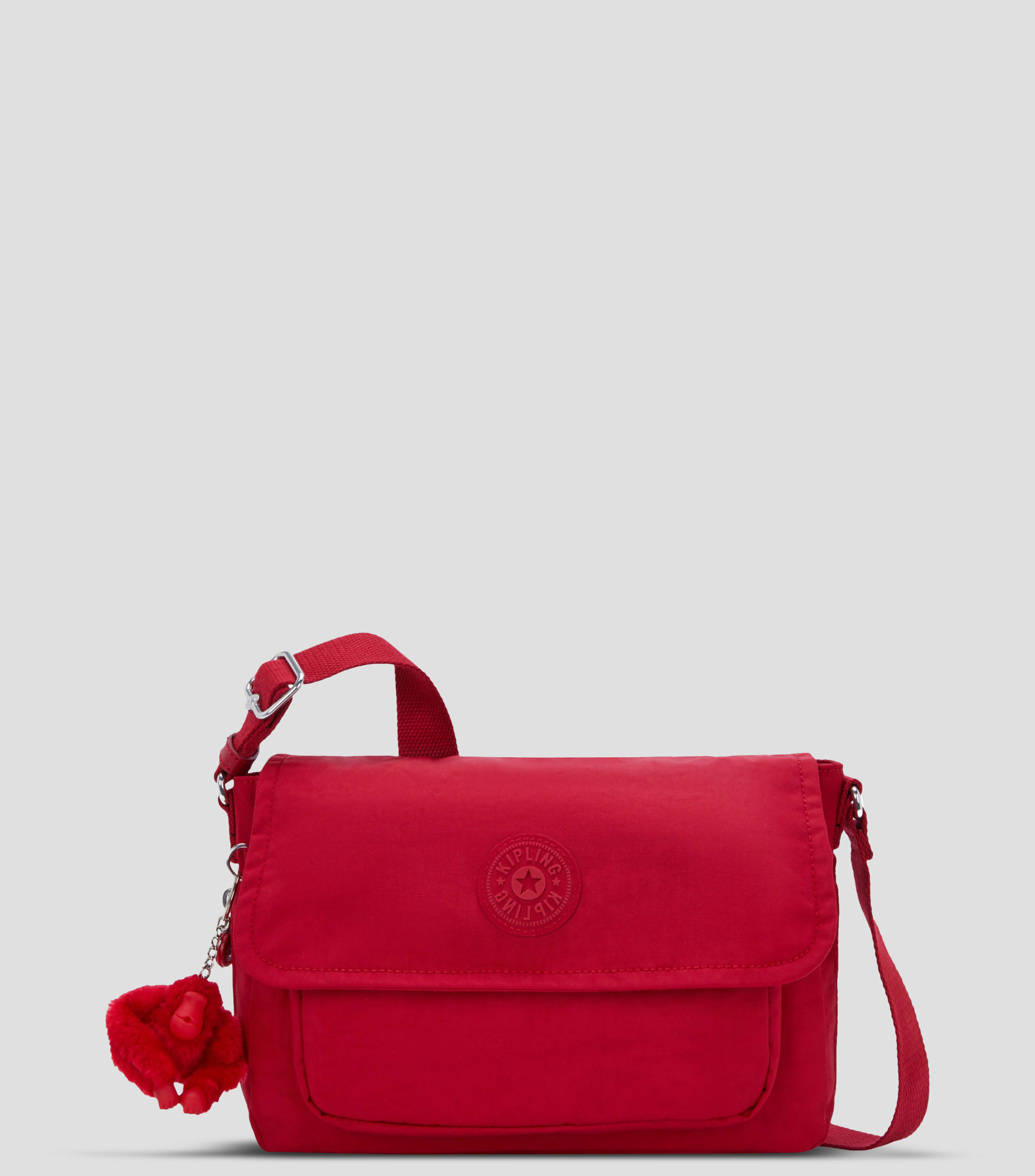 Bolsa crossbody rojo Dalma lisa Mujer