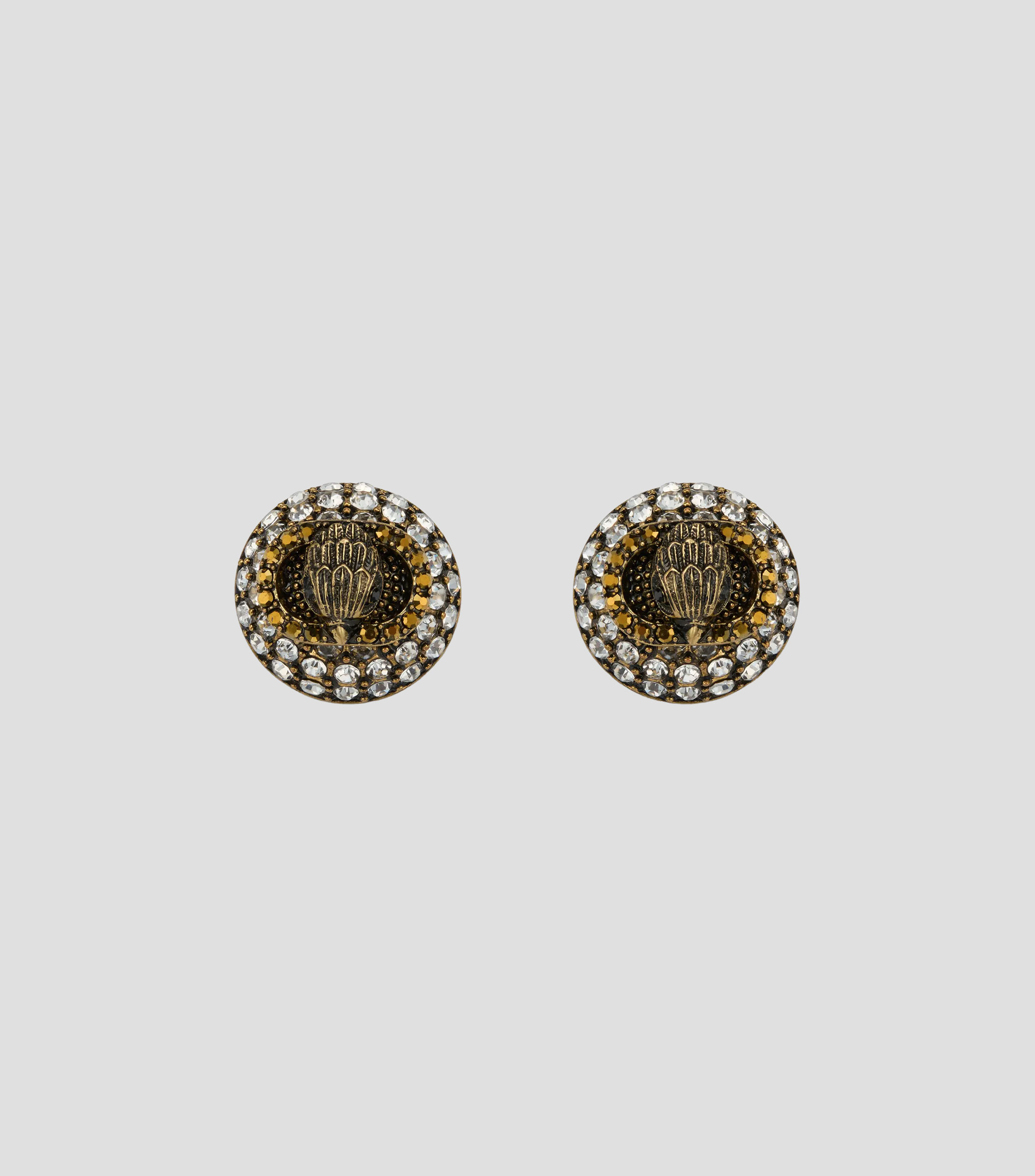 Aretes Chelsea con cristales Mujer