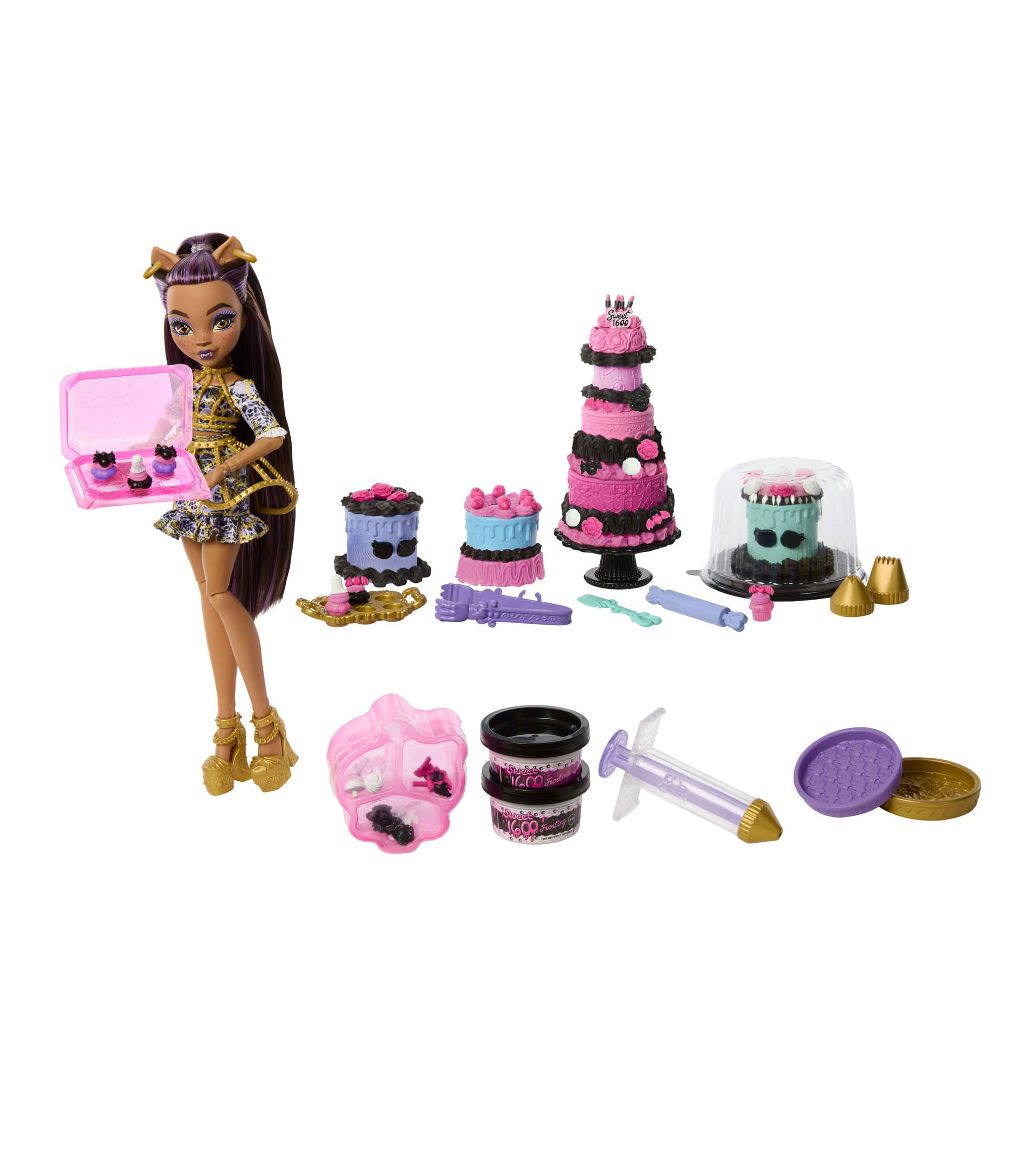 Muñeca Cumpleaños Draculaura 1600, Clawdeen Wolf