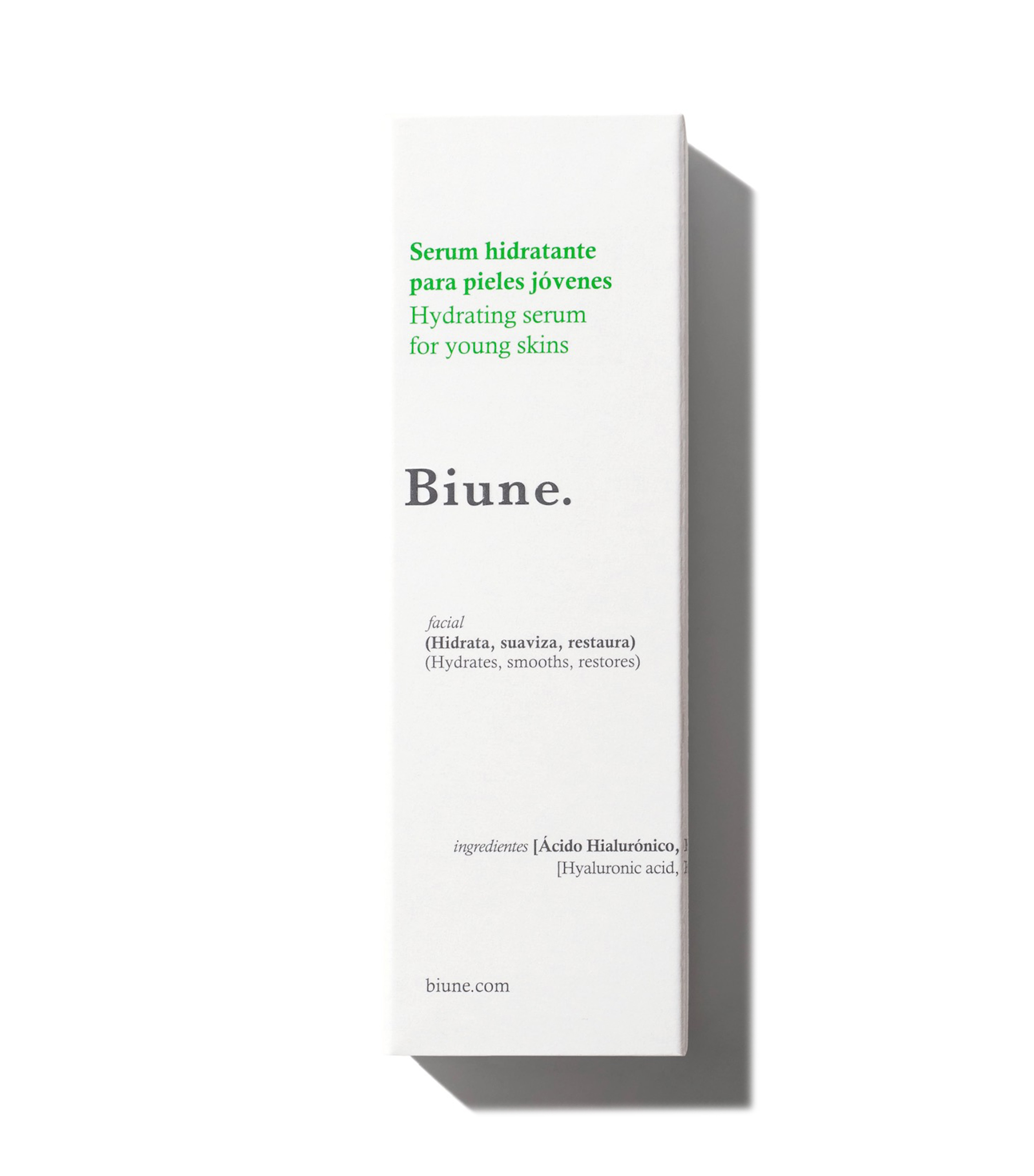 Suero hidratante para pieles jovenes, 30 ml
