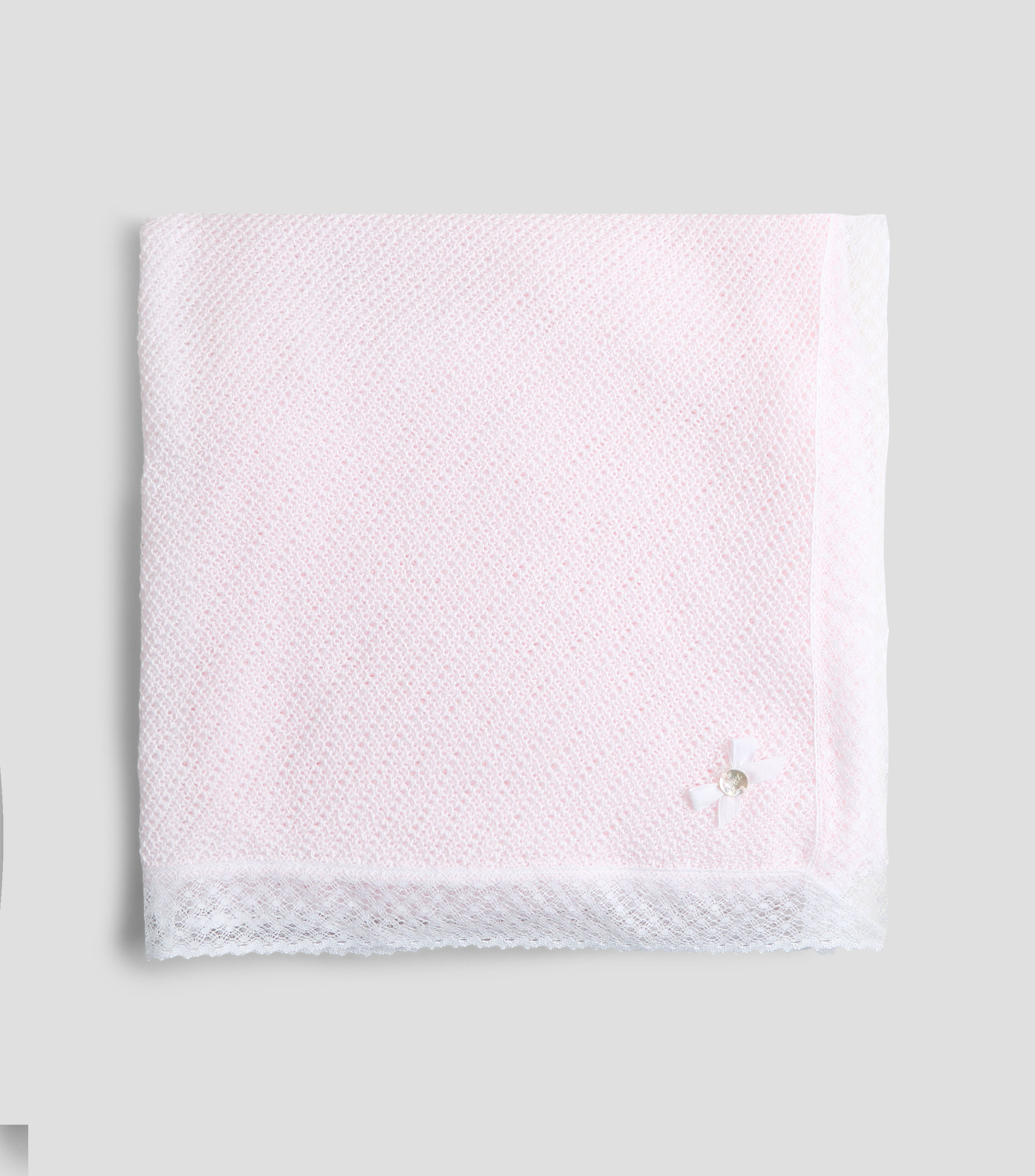 Manta para cuna rosa Bebé
