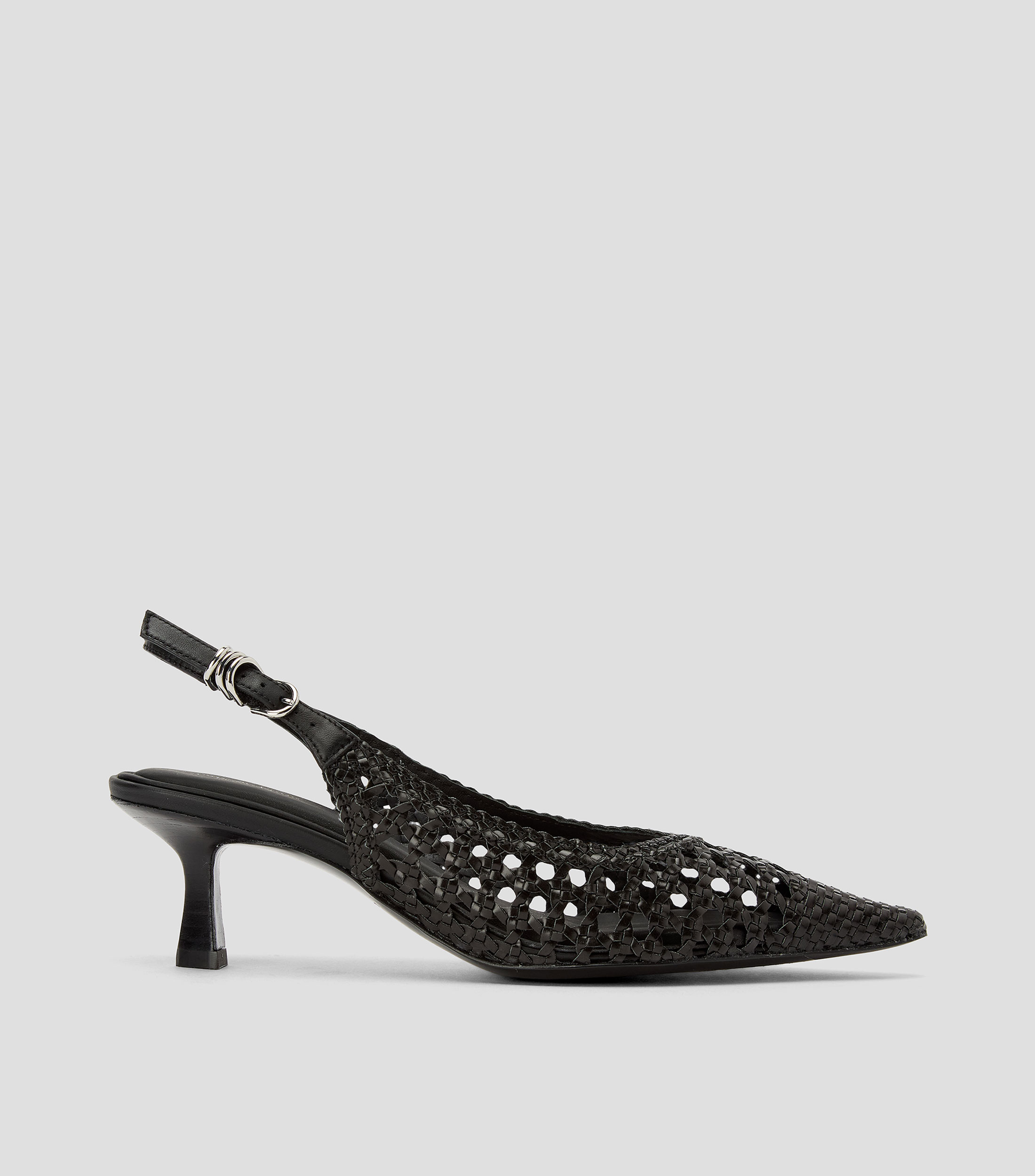 Zapatillas slingback Brynn con tacón medio y delgado Mujer