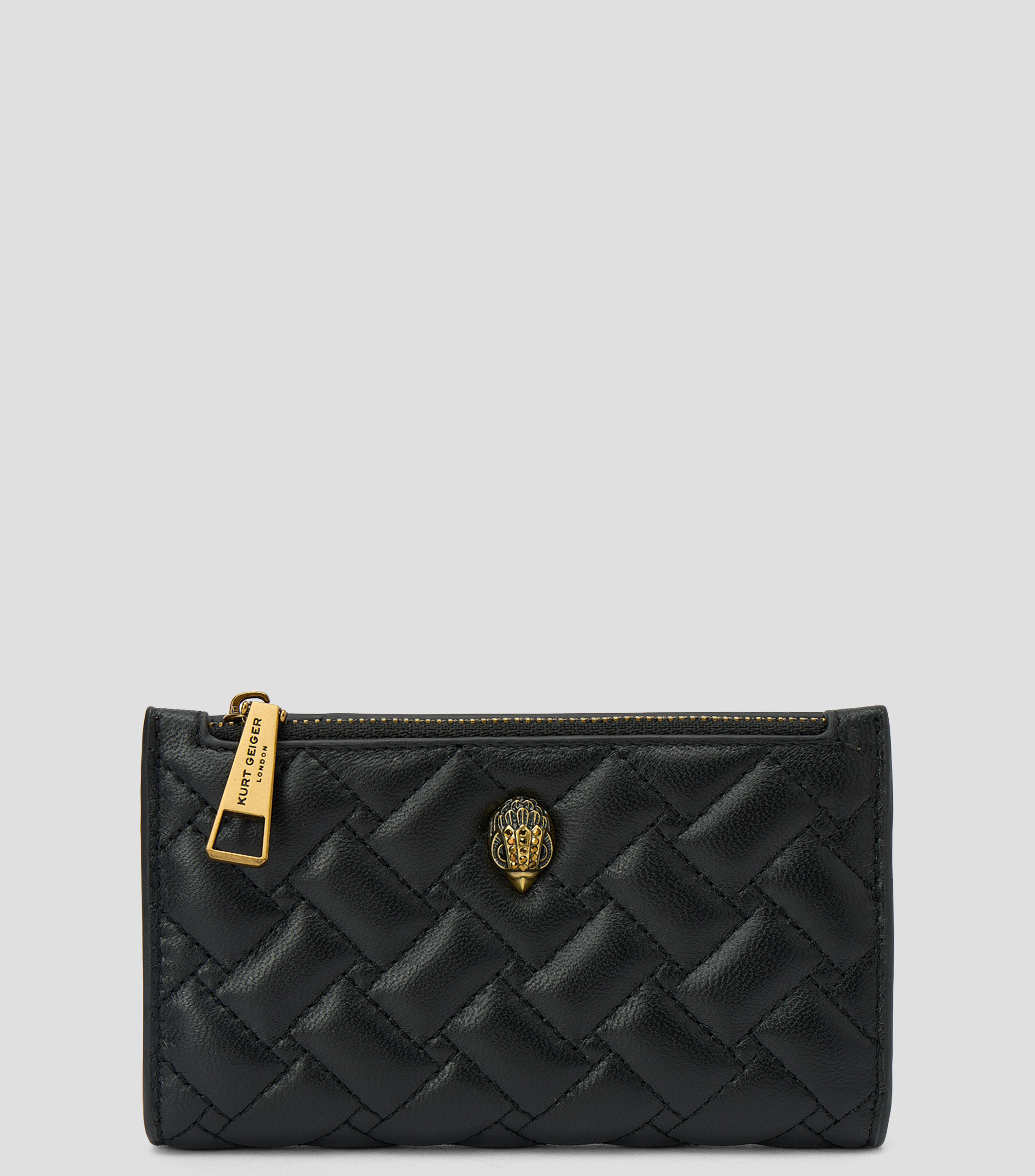 Cartera en piel lisa Mujer