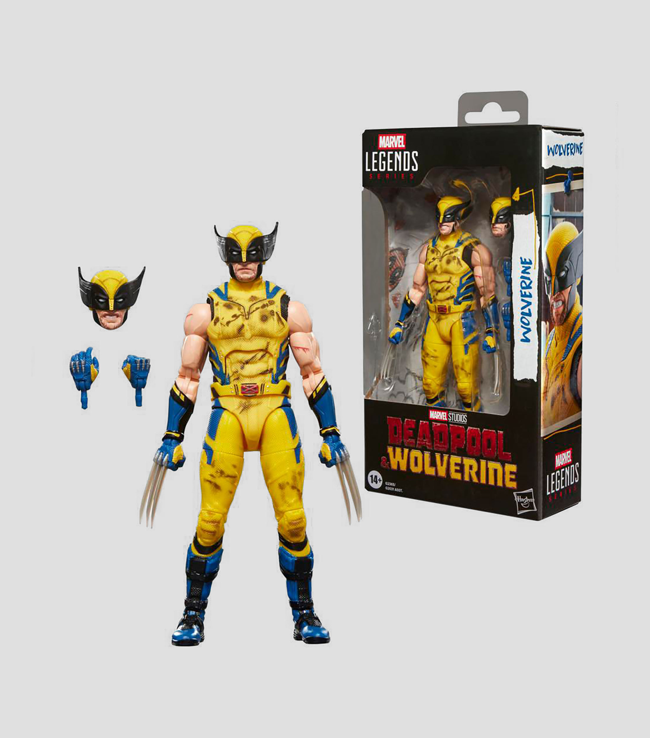 Figura de acción Marvel Legends Series Deadpool & Wolverine - Wolverine