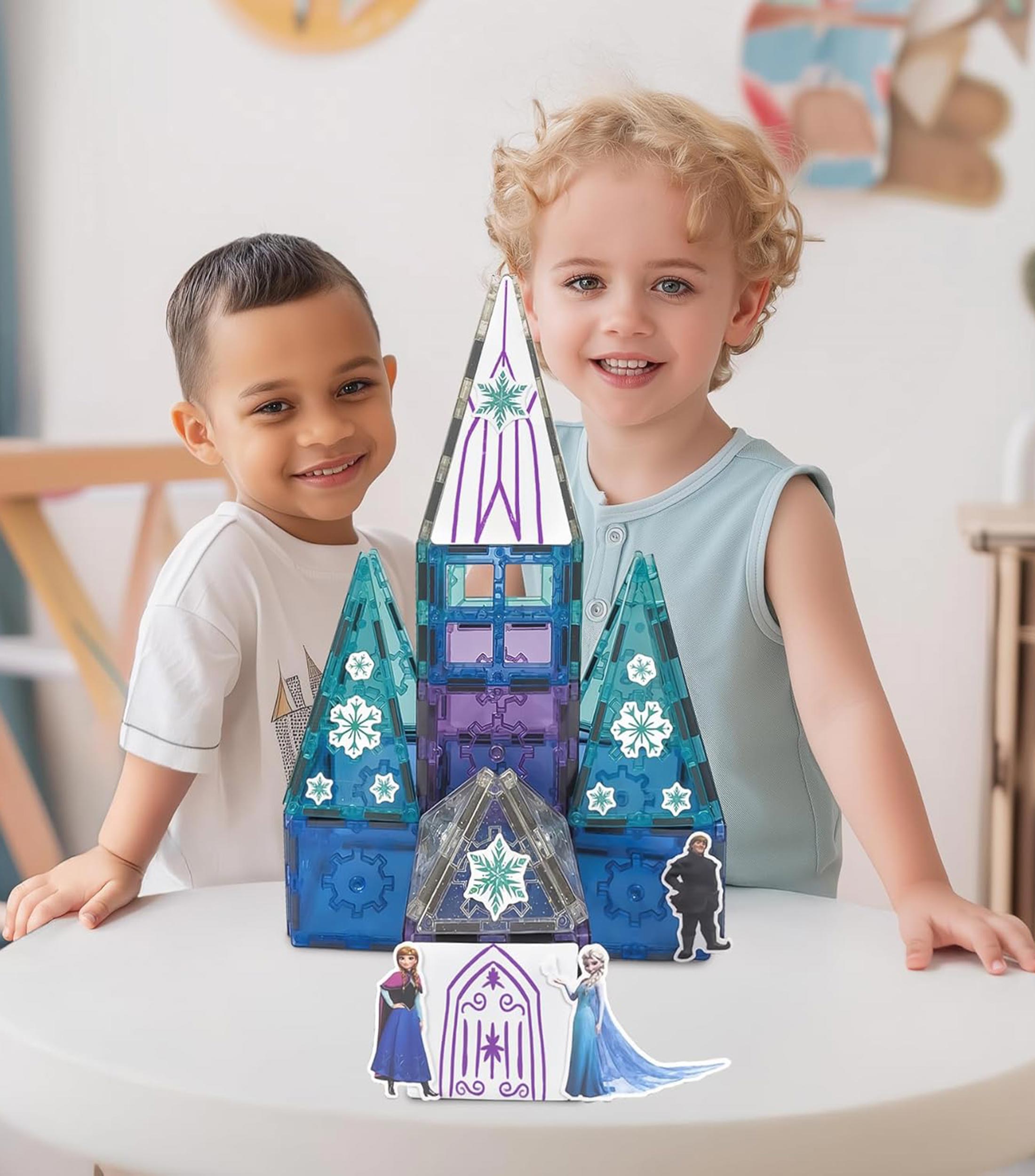 Playset Frozen Castle - Bloque magnéticos