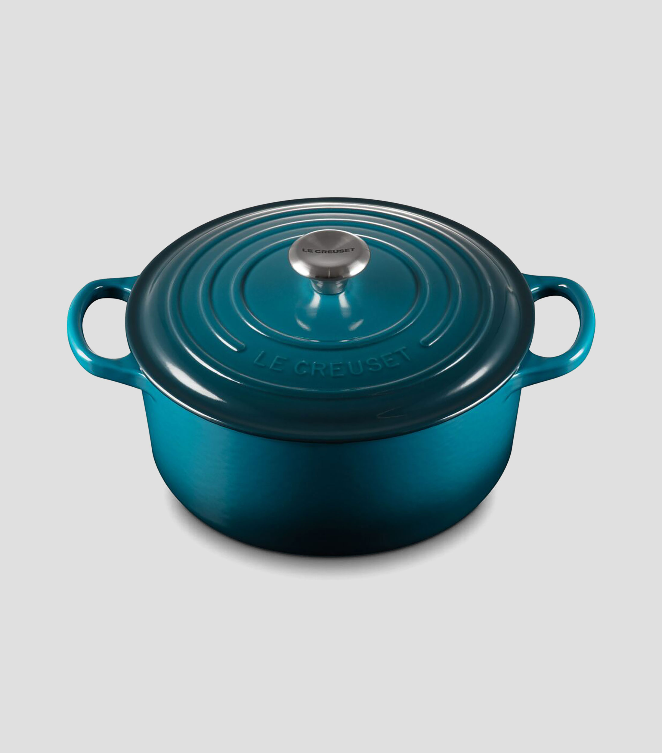 Cacerola en hierro colado Deep Teal, 3.3 L, azul