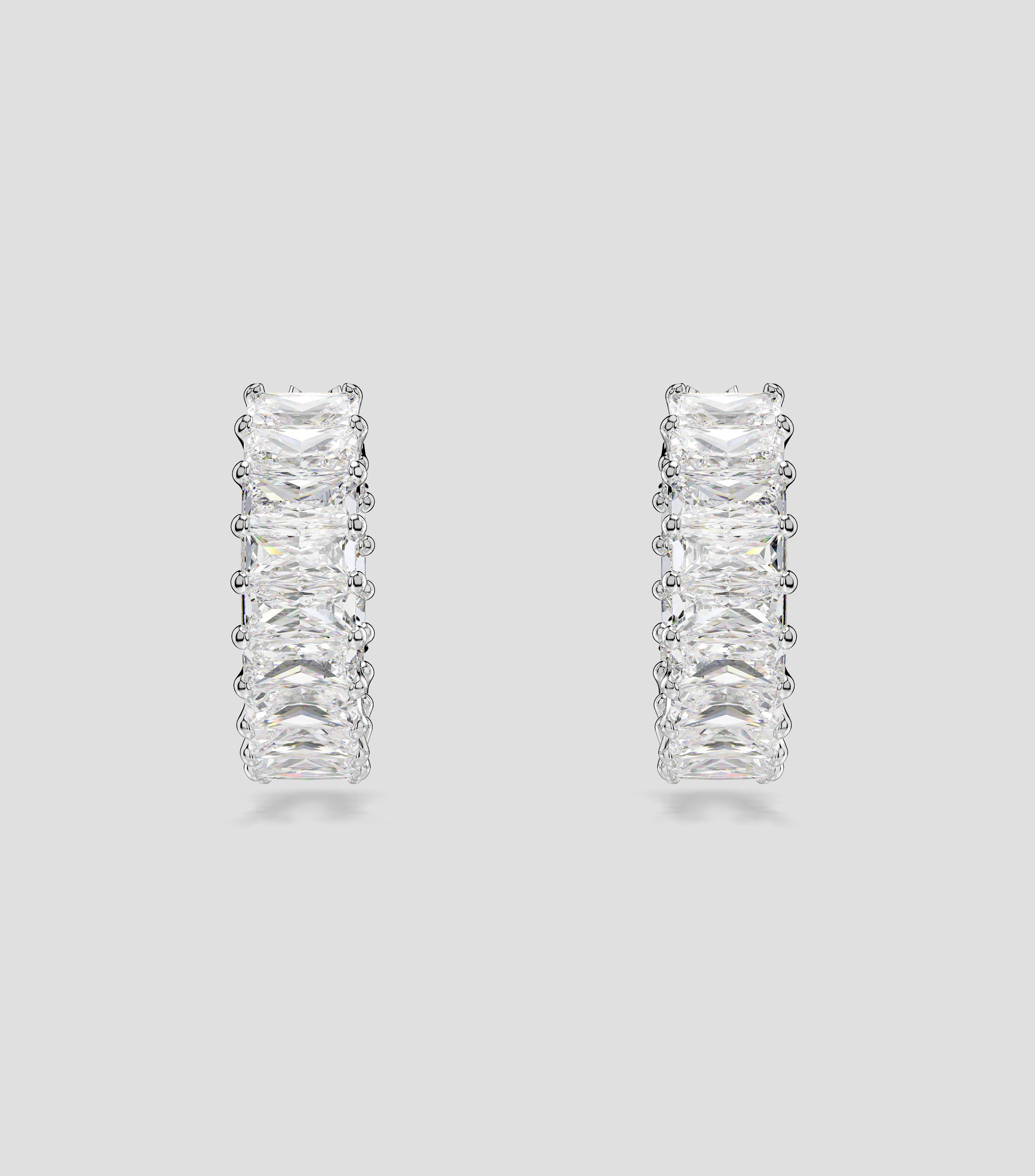 Aretes con zirconia Unisex