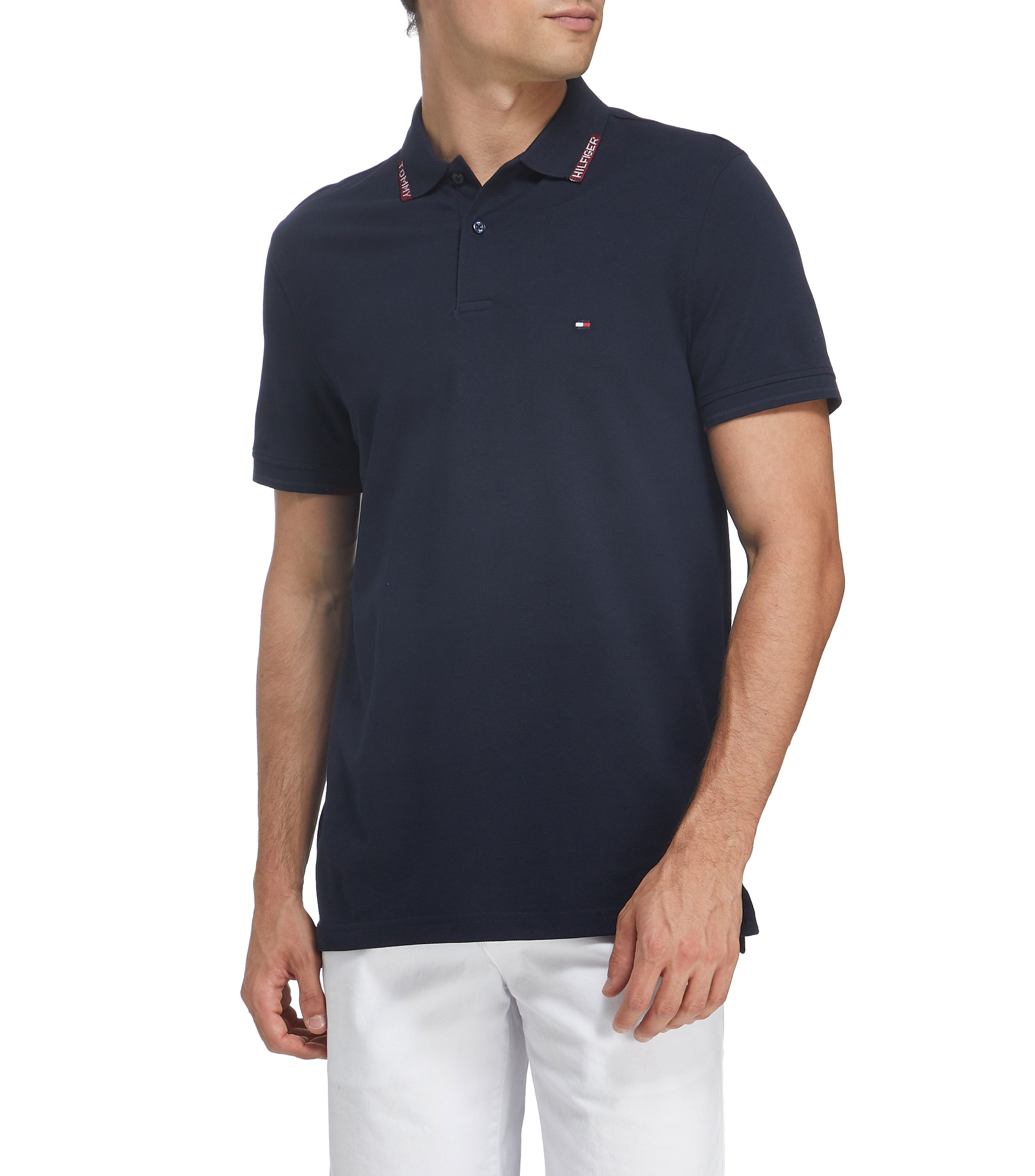 Playera tipo Polo lisa Hombre Tommy Hilfiger