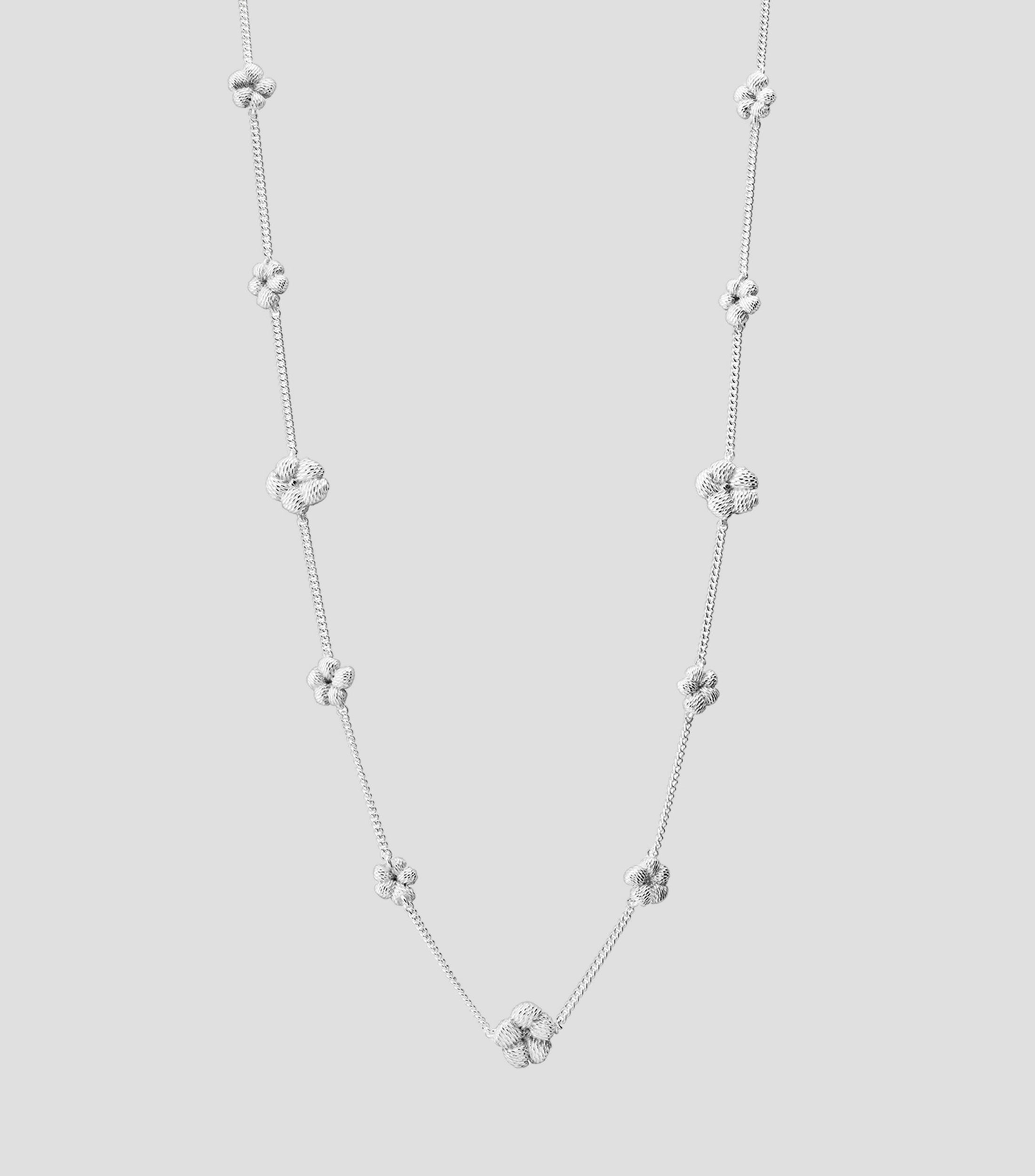Collar Bordados Flores Mujer