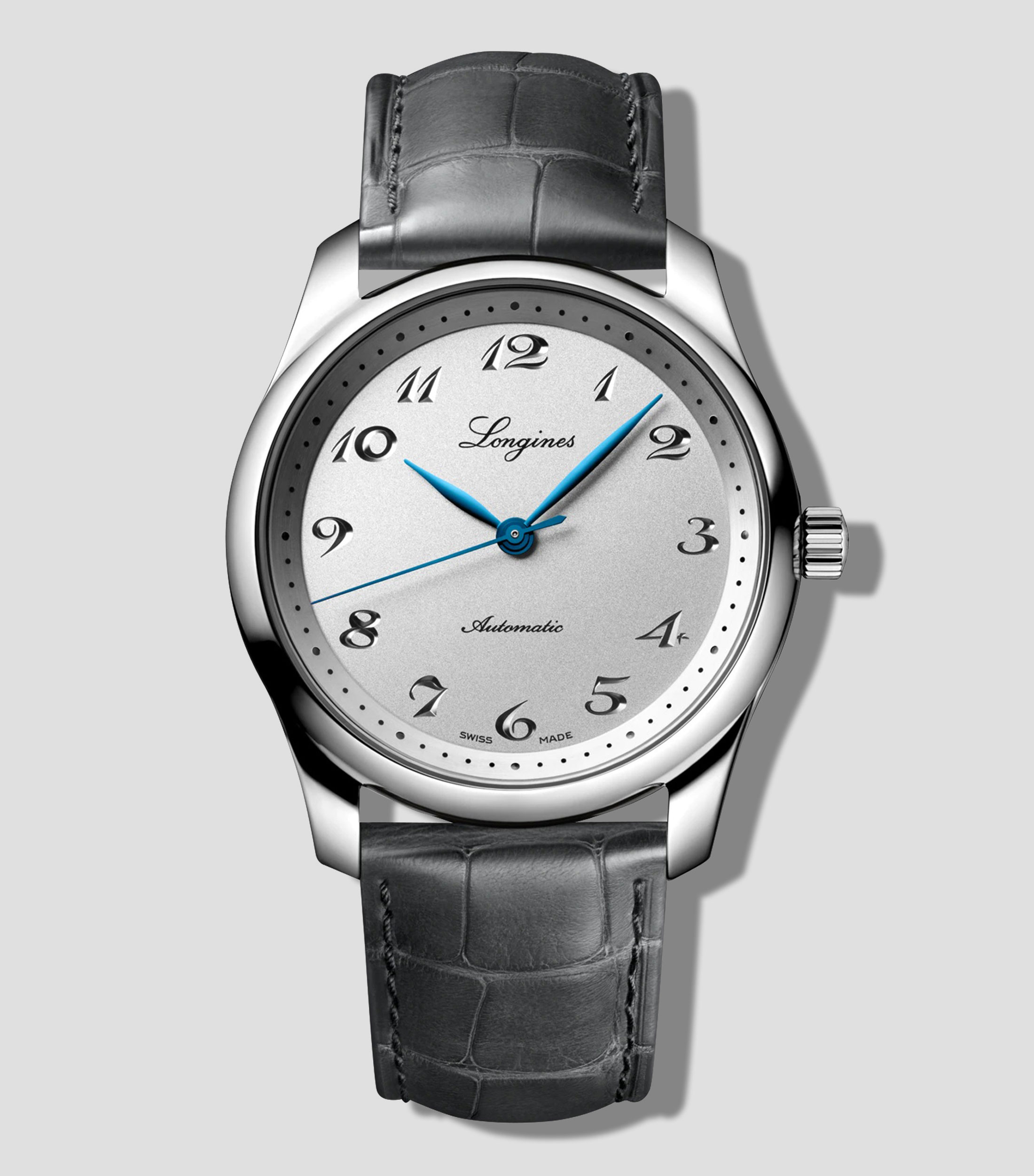 Reloj para Hombre Master Collection de Piel Casual Gris