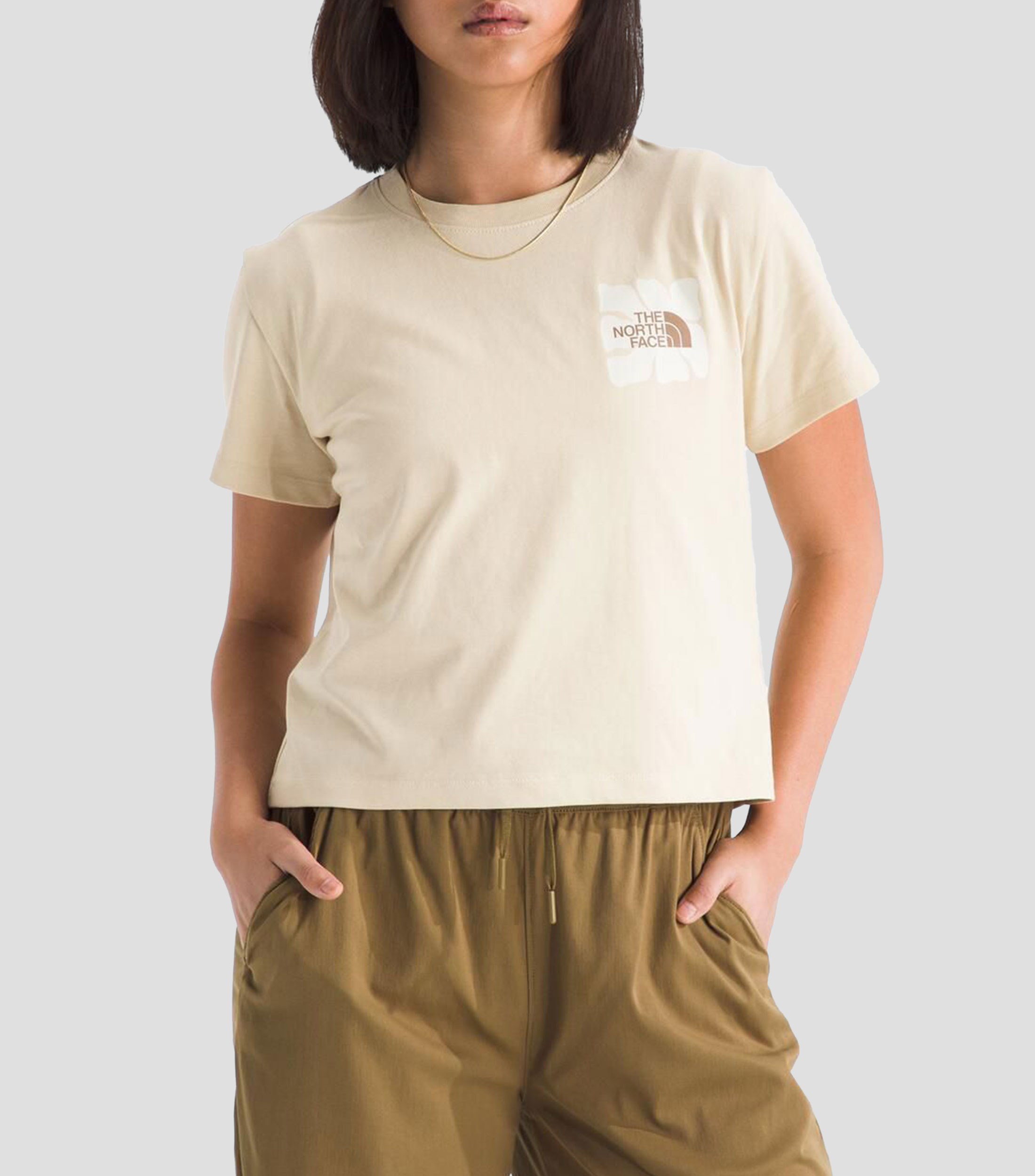 Playera casual Sun Regular Cutie con estampado Mujer