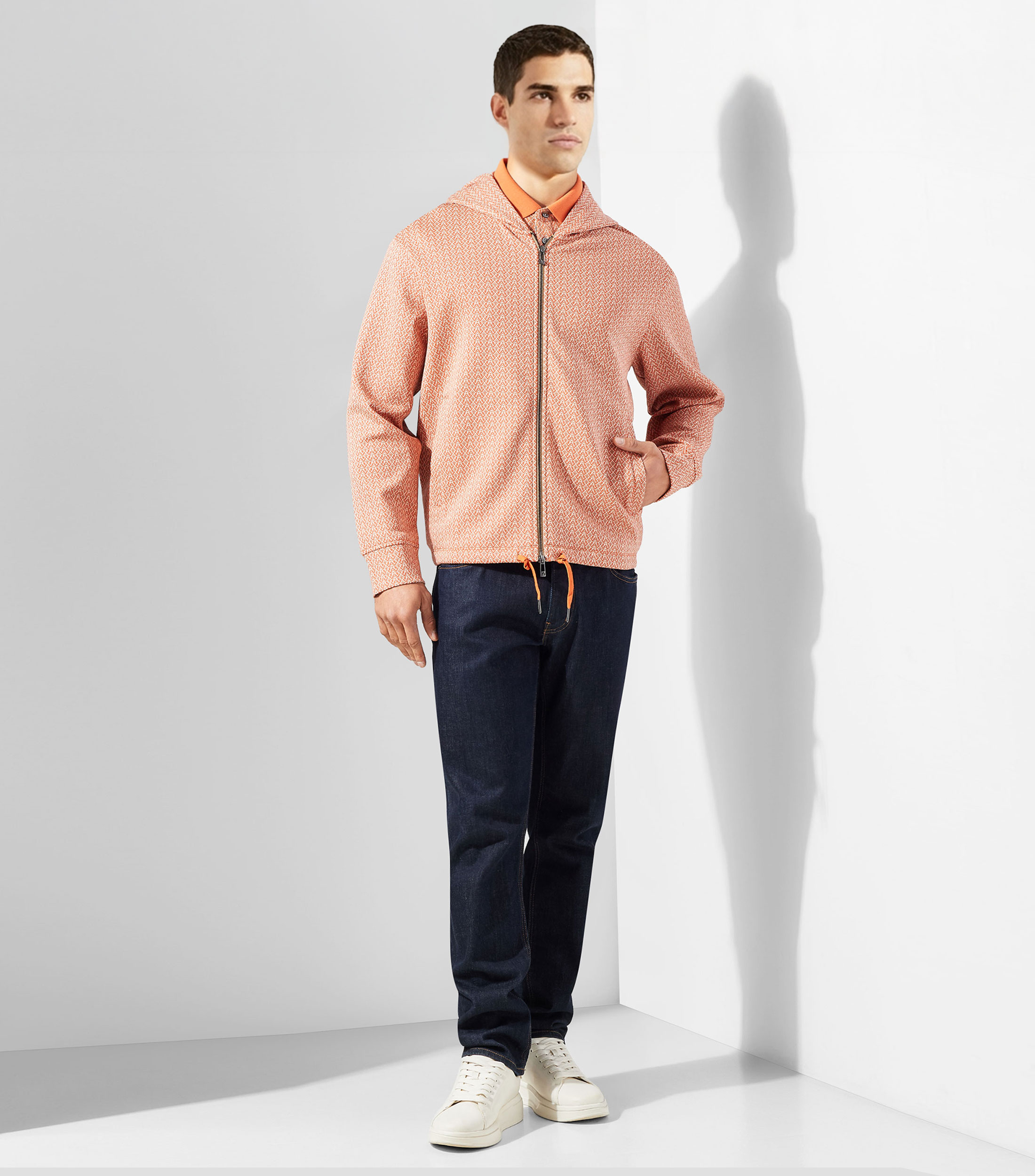 Sudadera con cierre y capucha Hombre