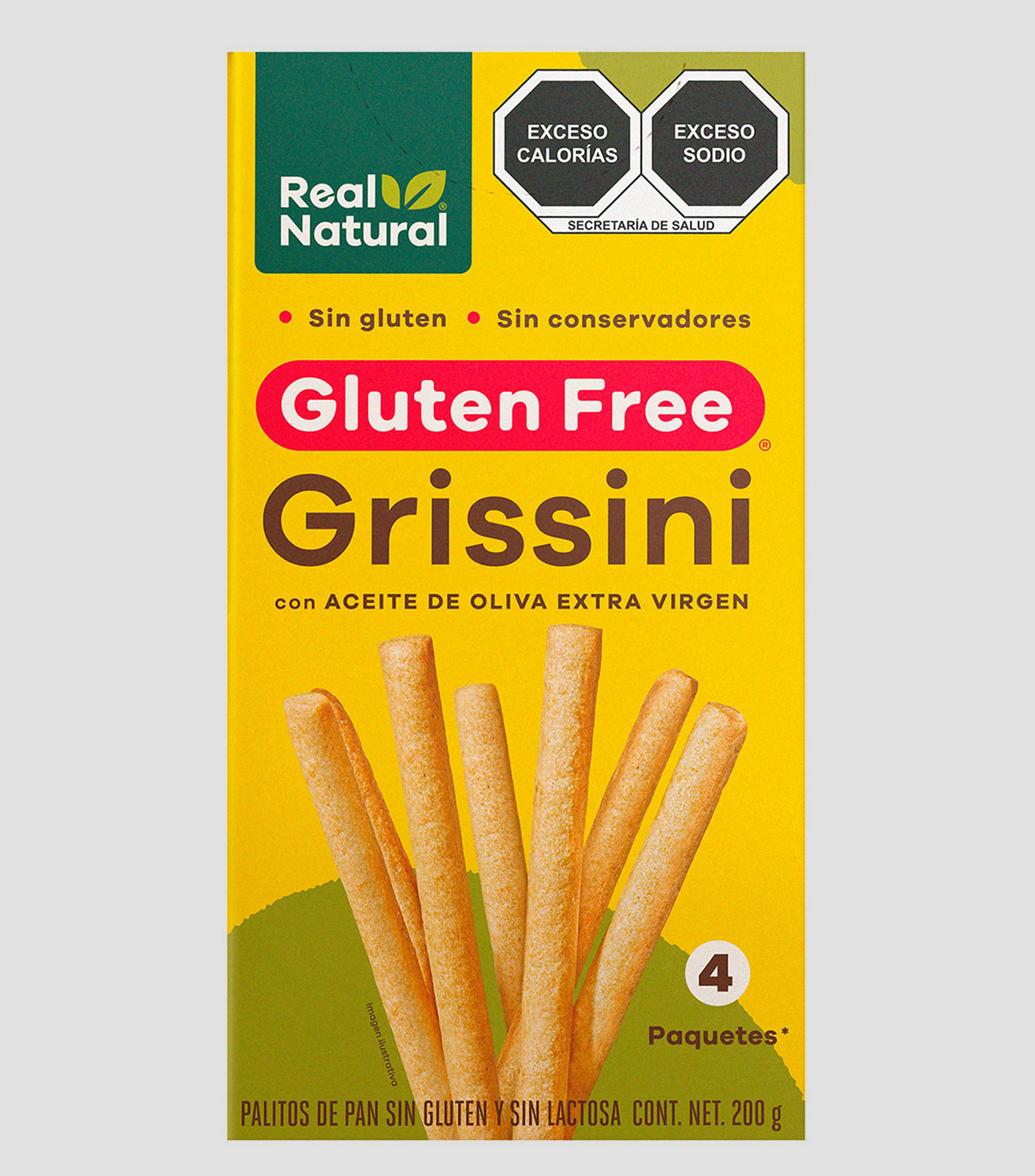 Palitos de Pan Sin Gluten, 200 gr