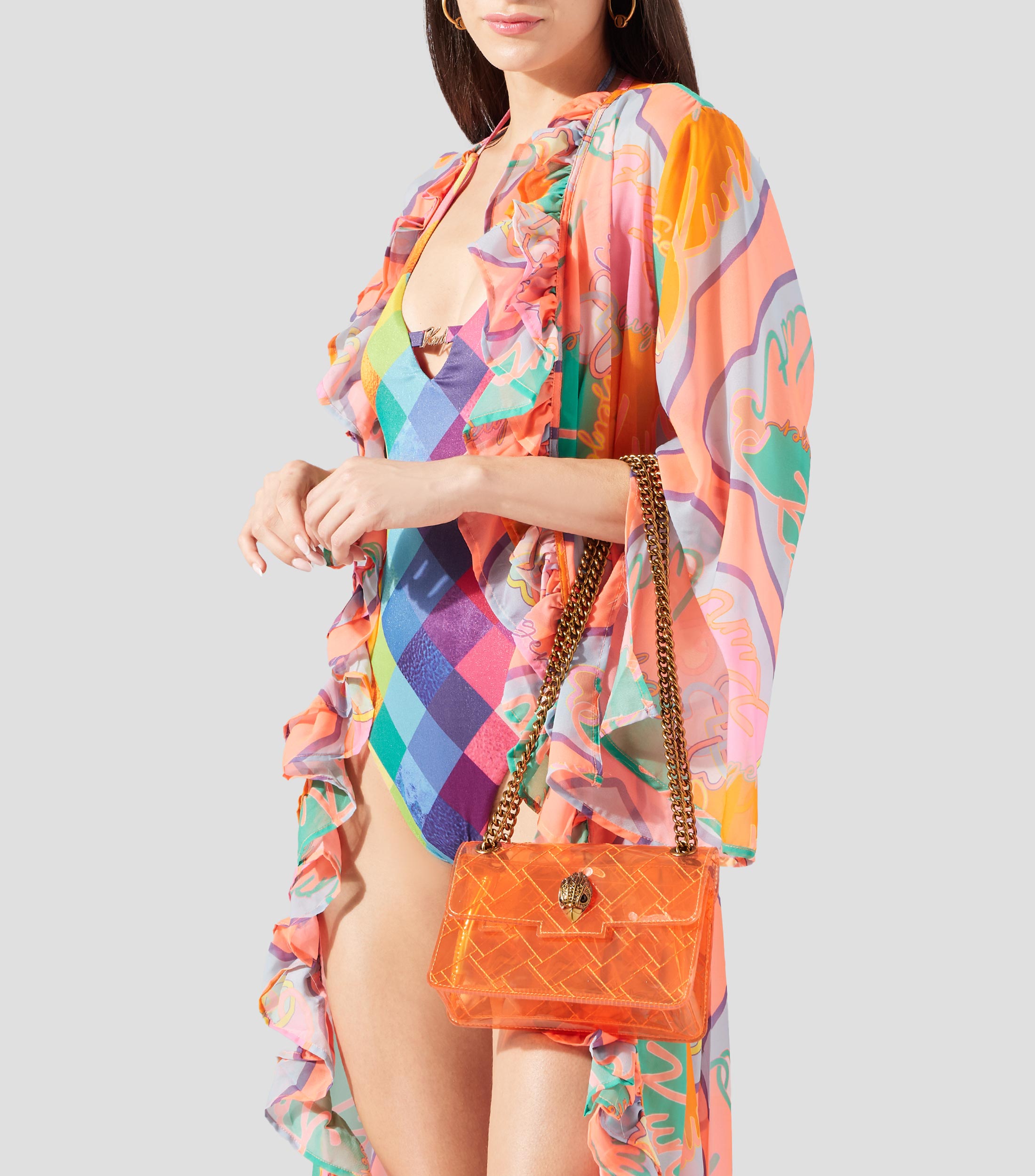 Bolsa crossbody lisa Mujer