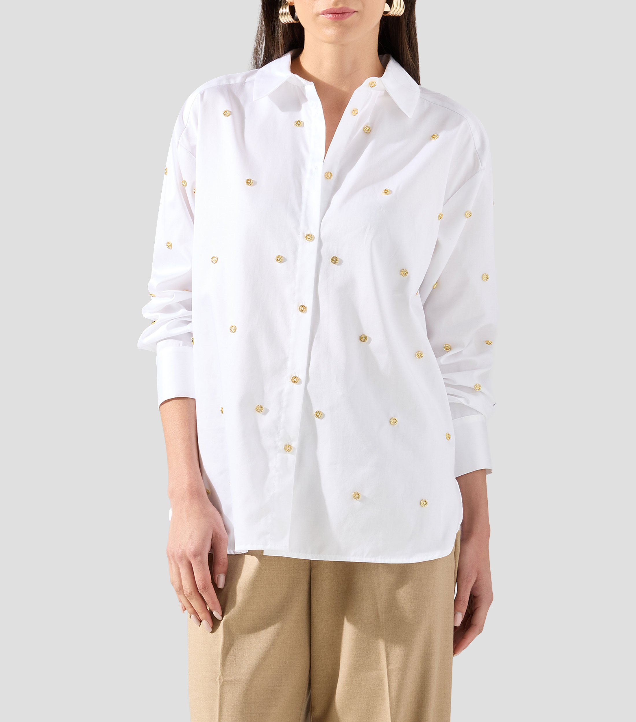 Camisa fantasía manga larga Mujer