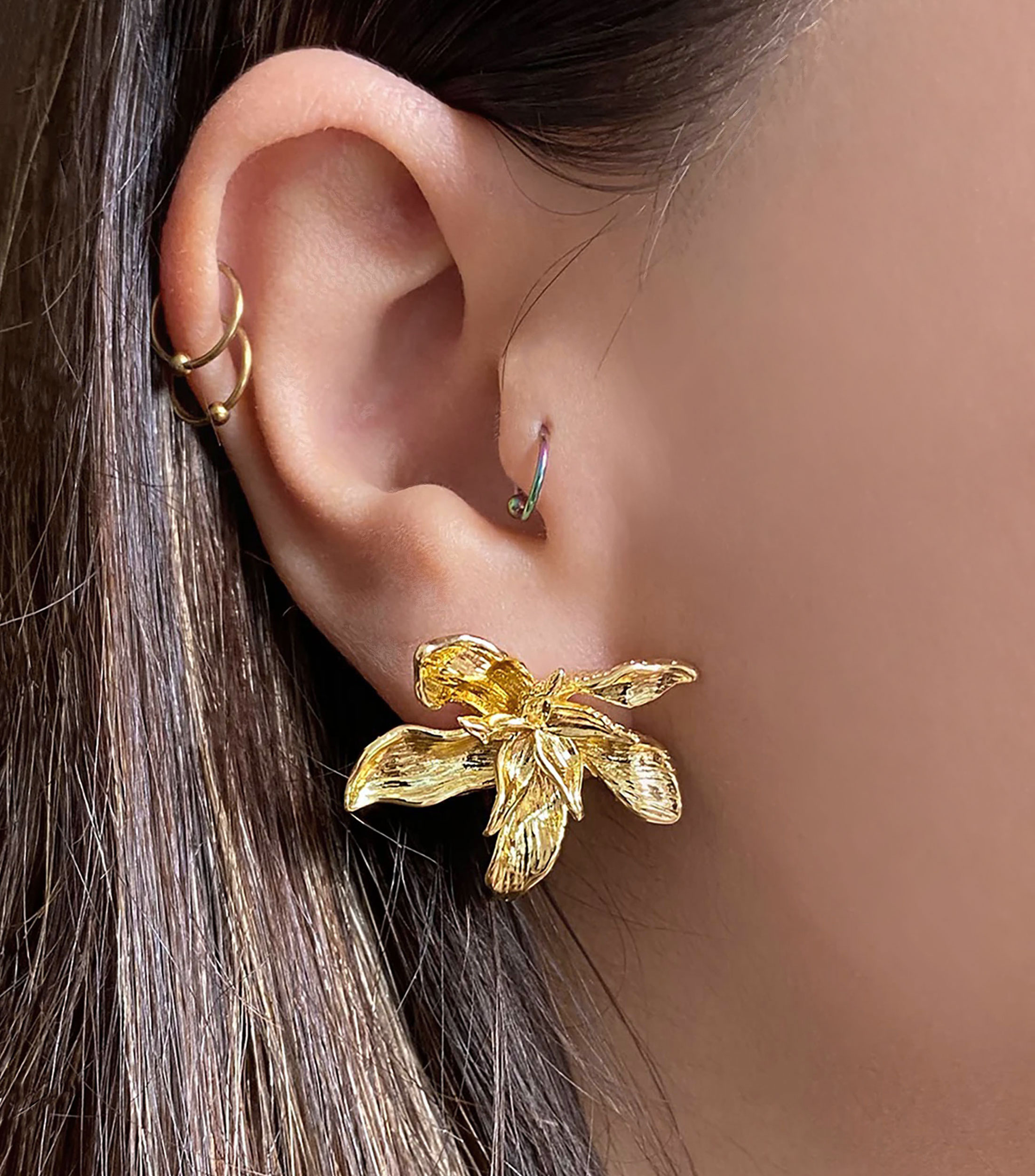 Aretes Hawái Mujer