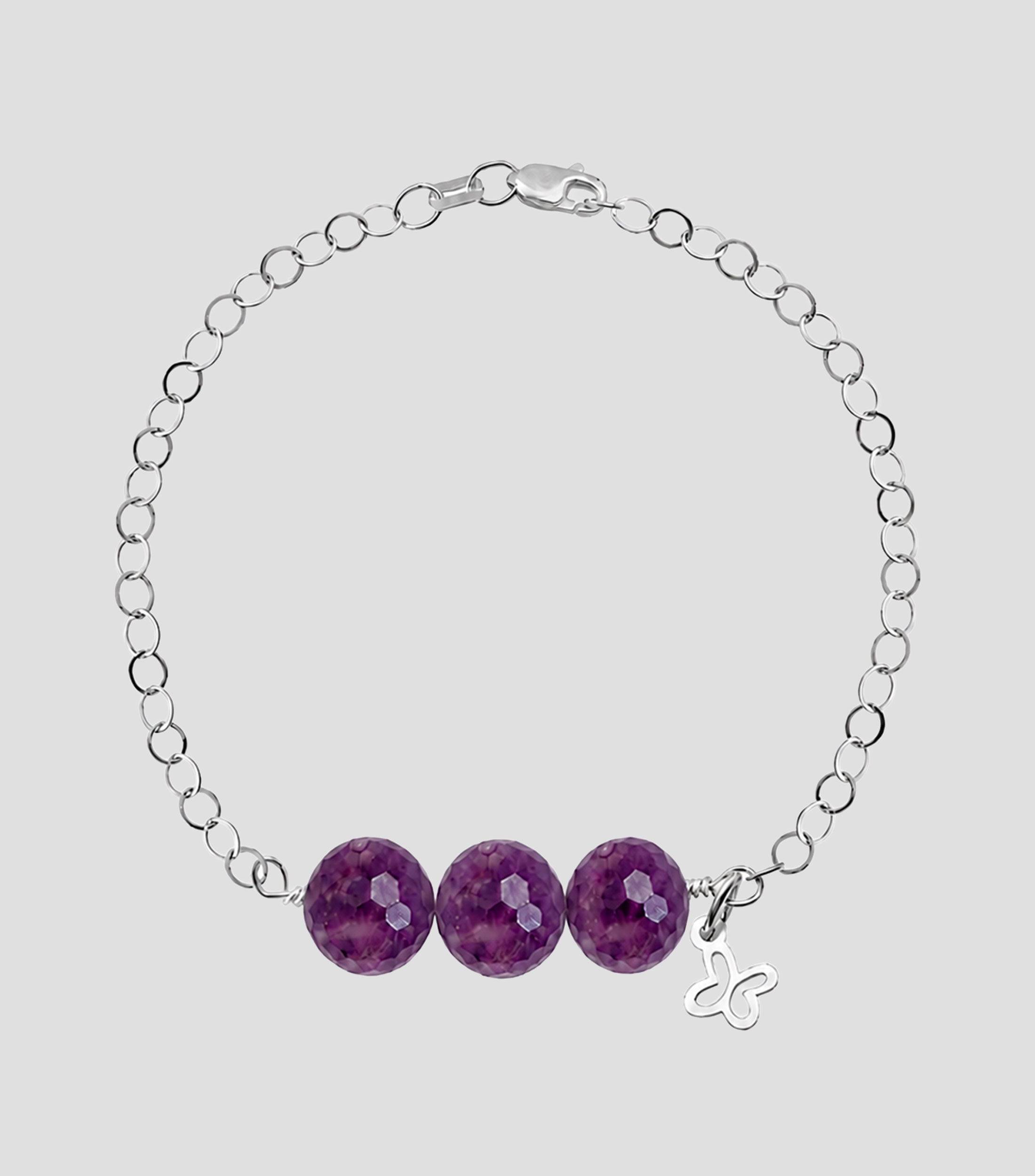 Pulsera en Plata .925 Mariposa Mujer