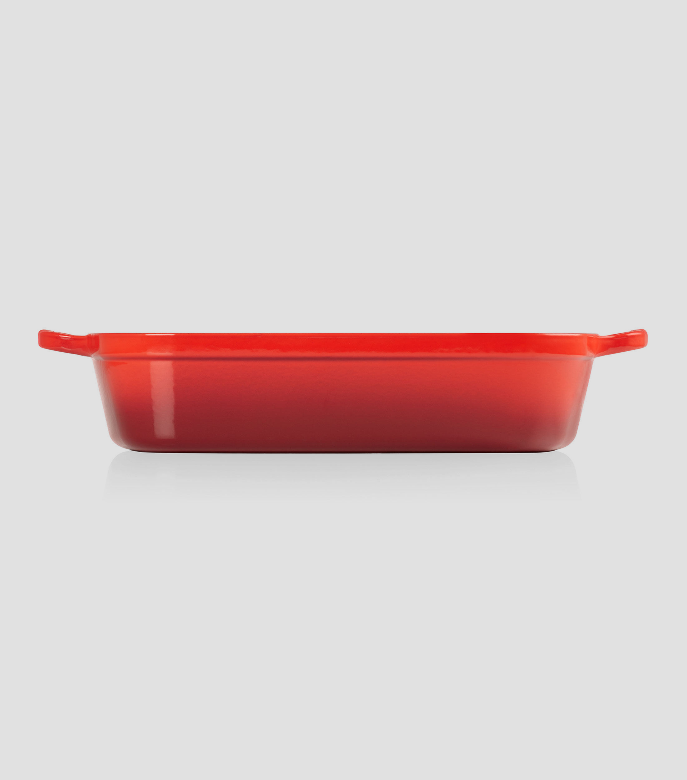 Rosticero rectangular rojo cerise
