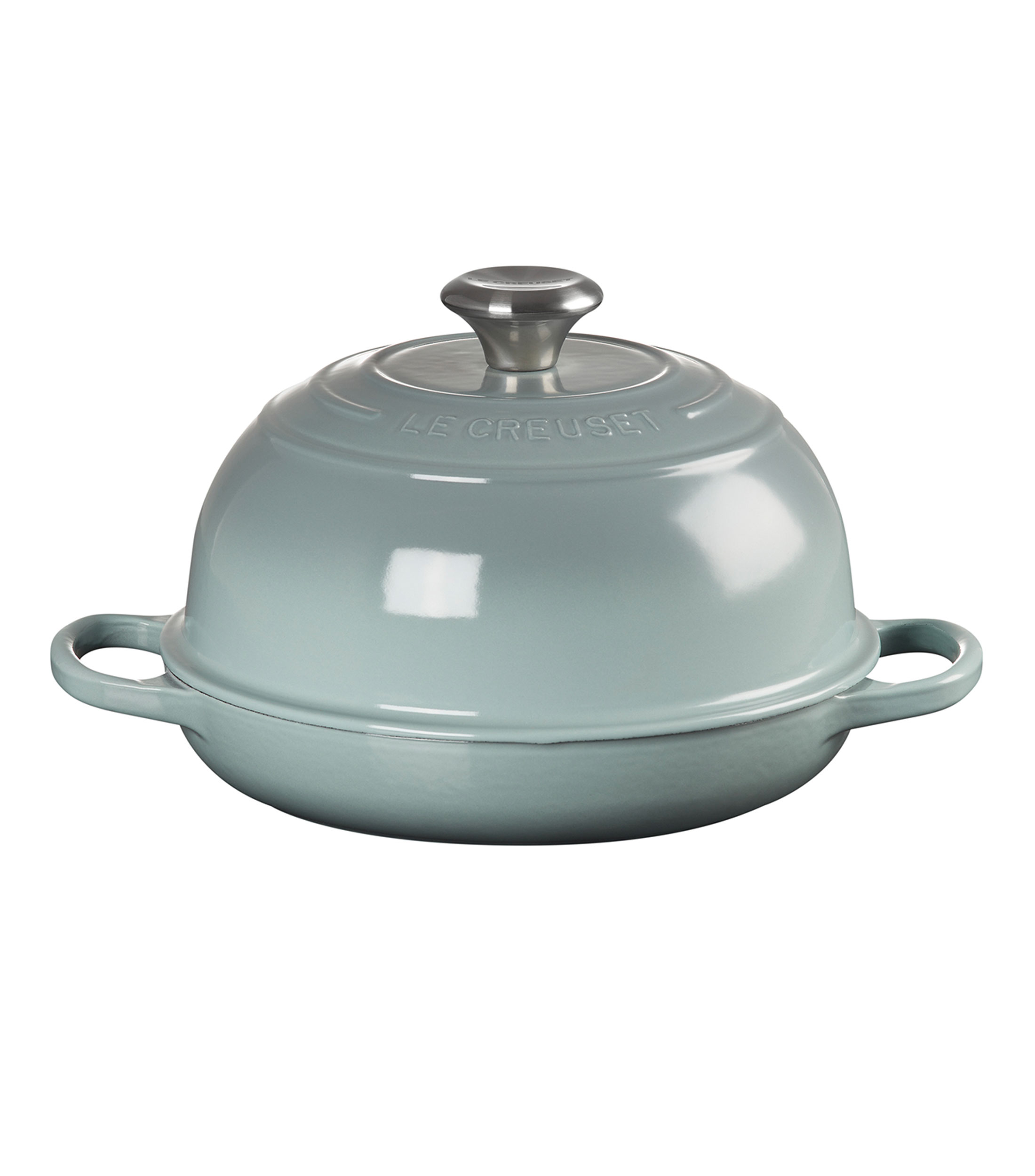 Cacerola para Pan en hierro colado Sea Salt azul