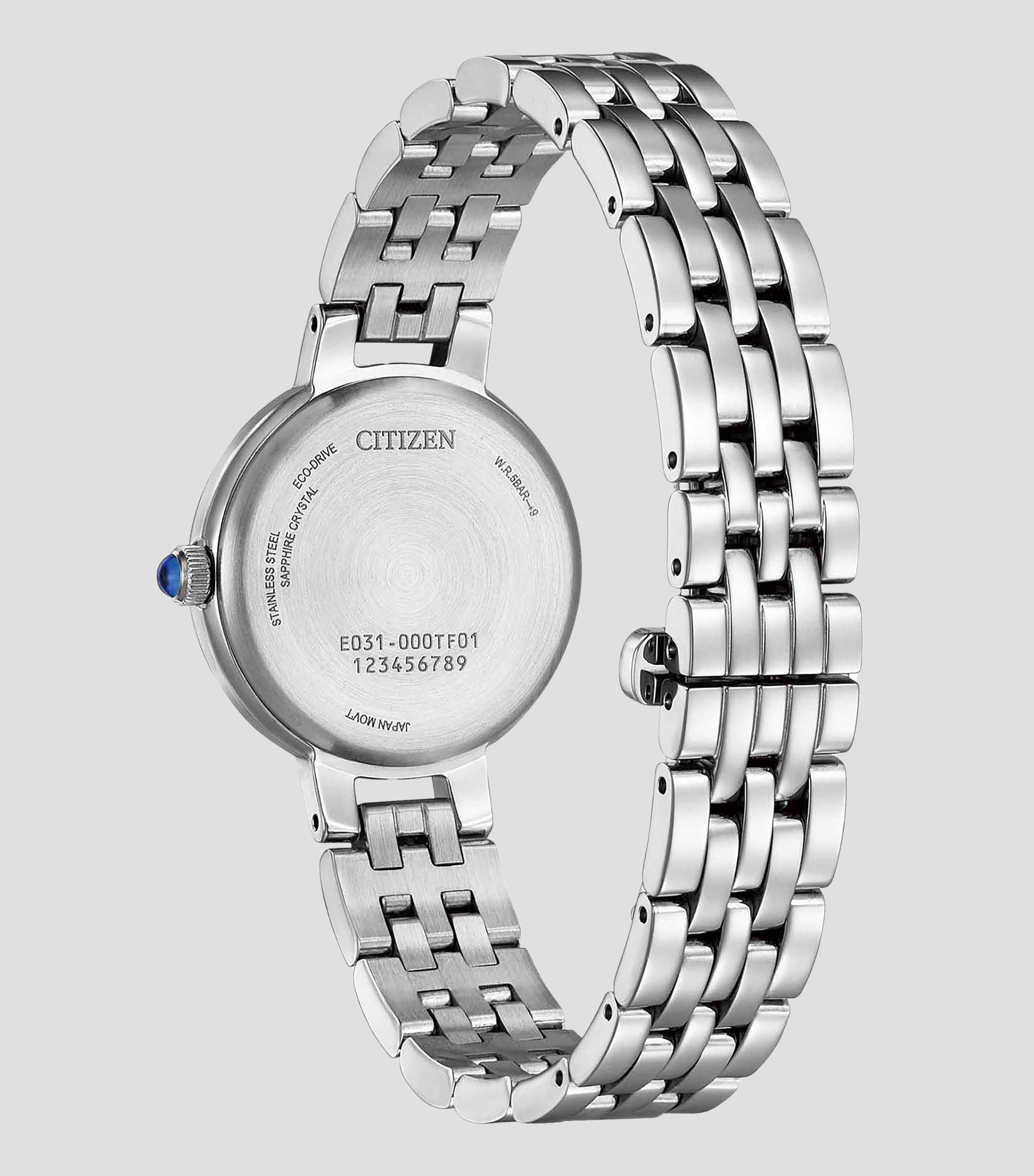 Reloj para Mujer L Classic casual plateado, negro