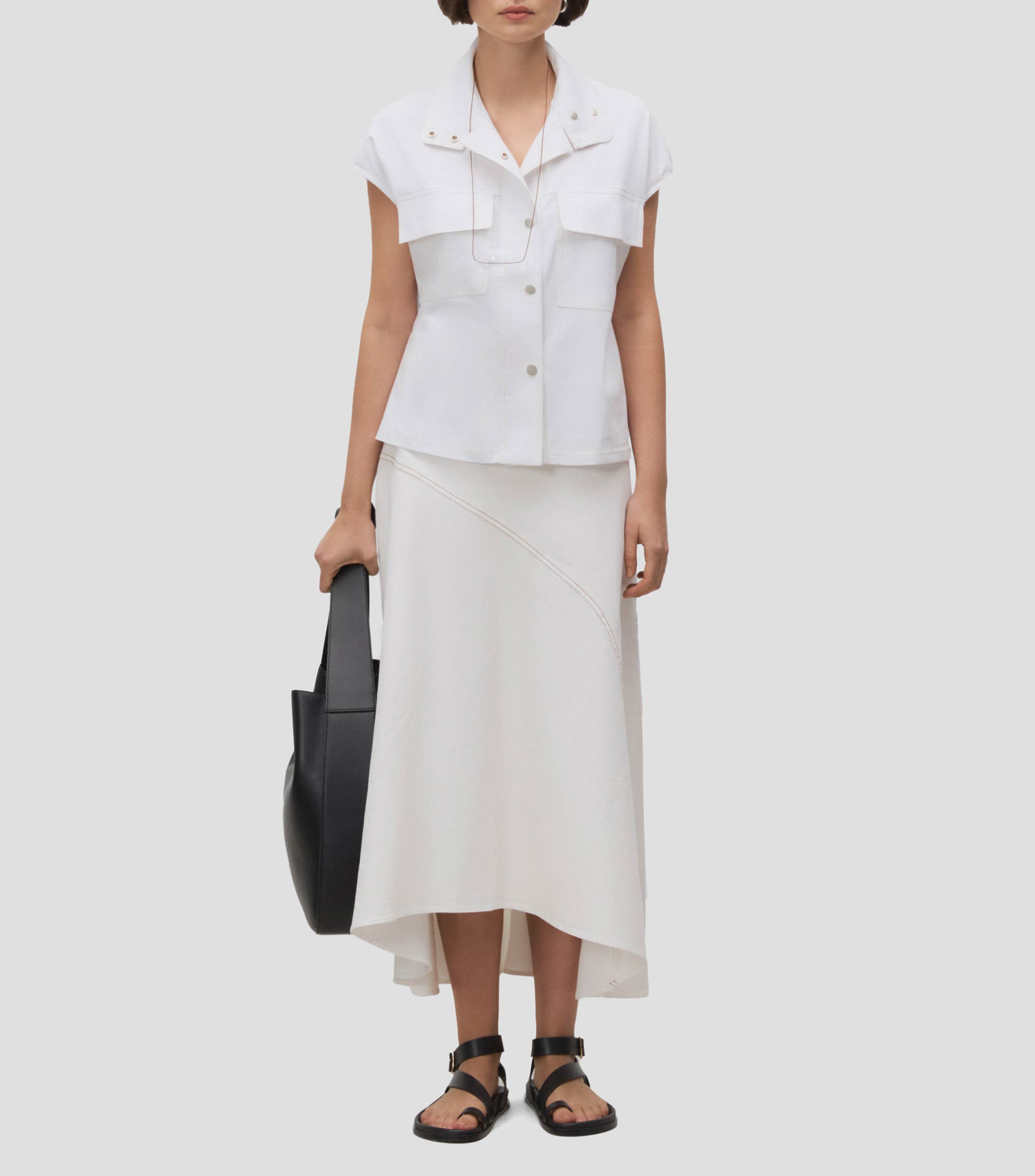 Blusa manga corta Mujer
